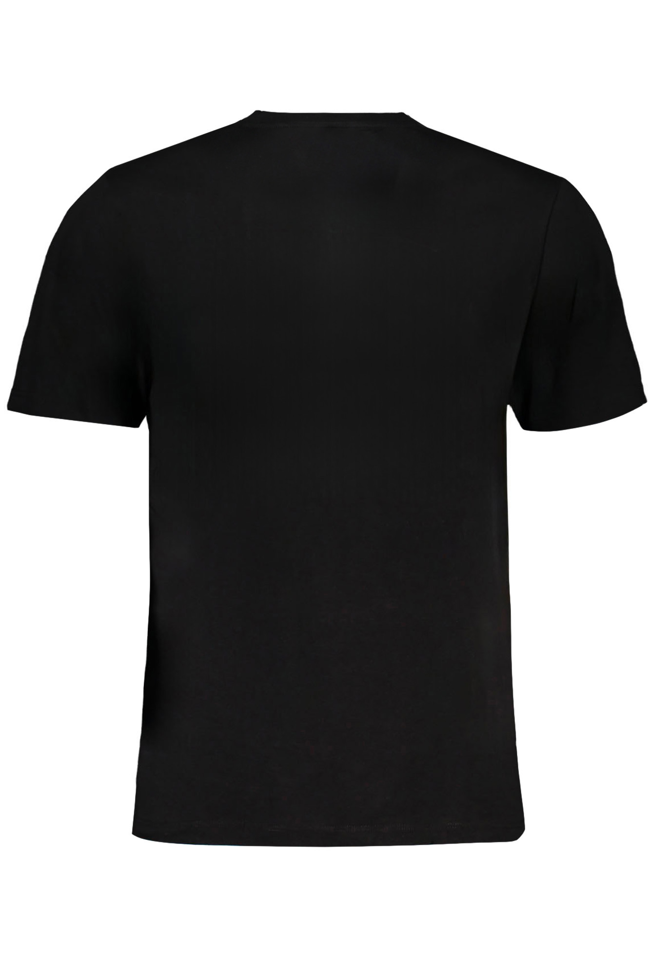 GIAN MARCO VENTURI MEN SHORT SLEEVED T-SHIRT BLACK