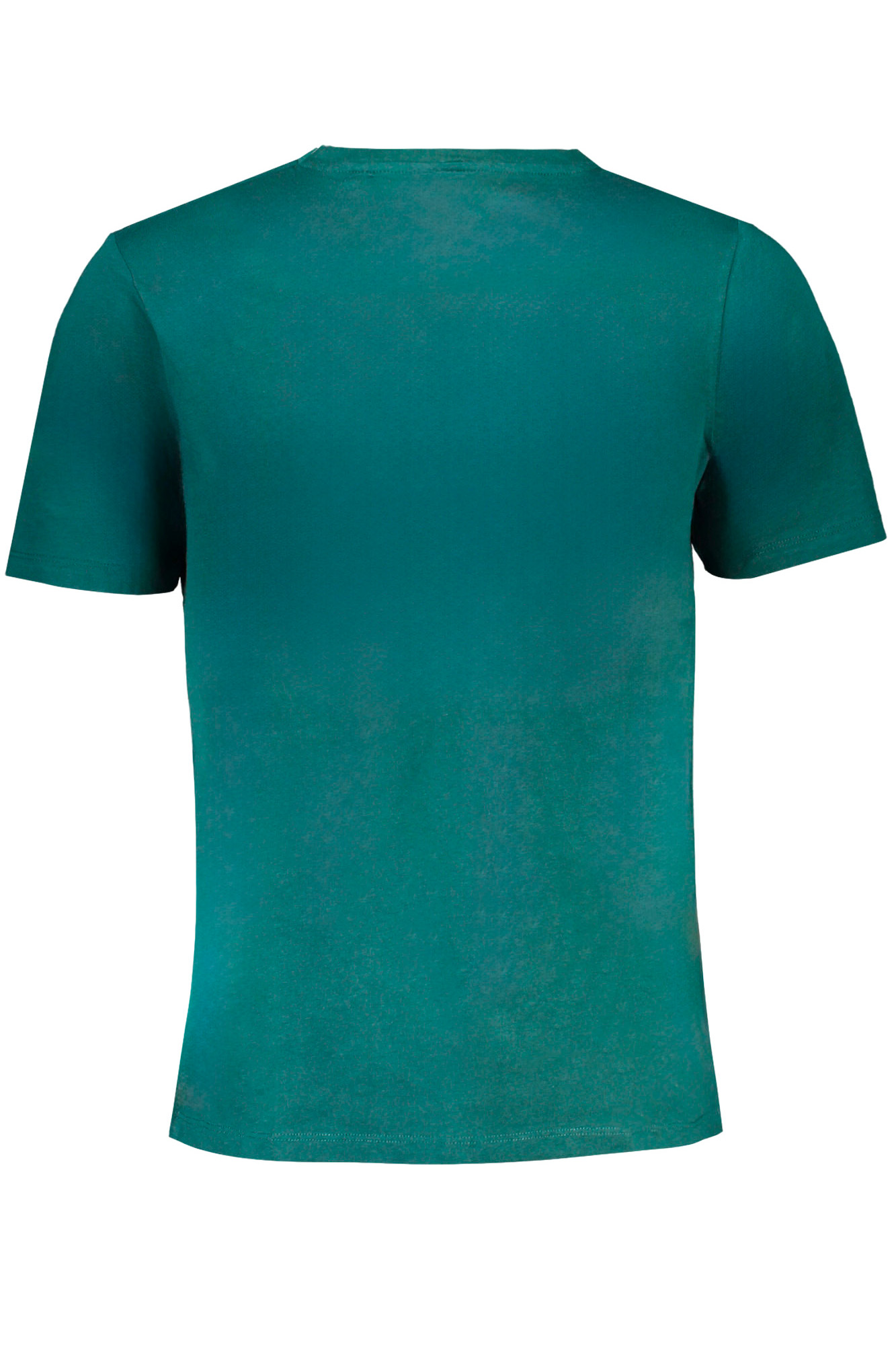 GIAN MARCO VENTURI GREEN MEN SHORT SLEEVED T-SHIRT