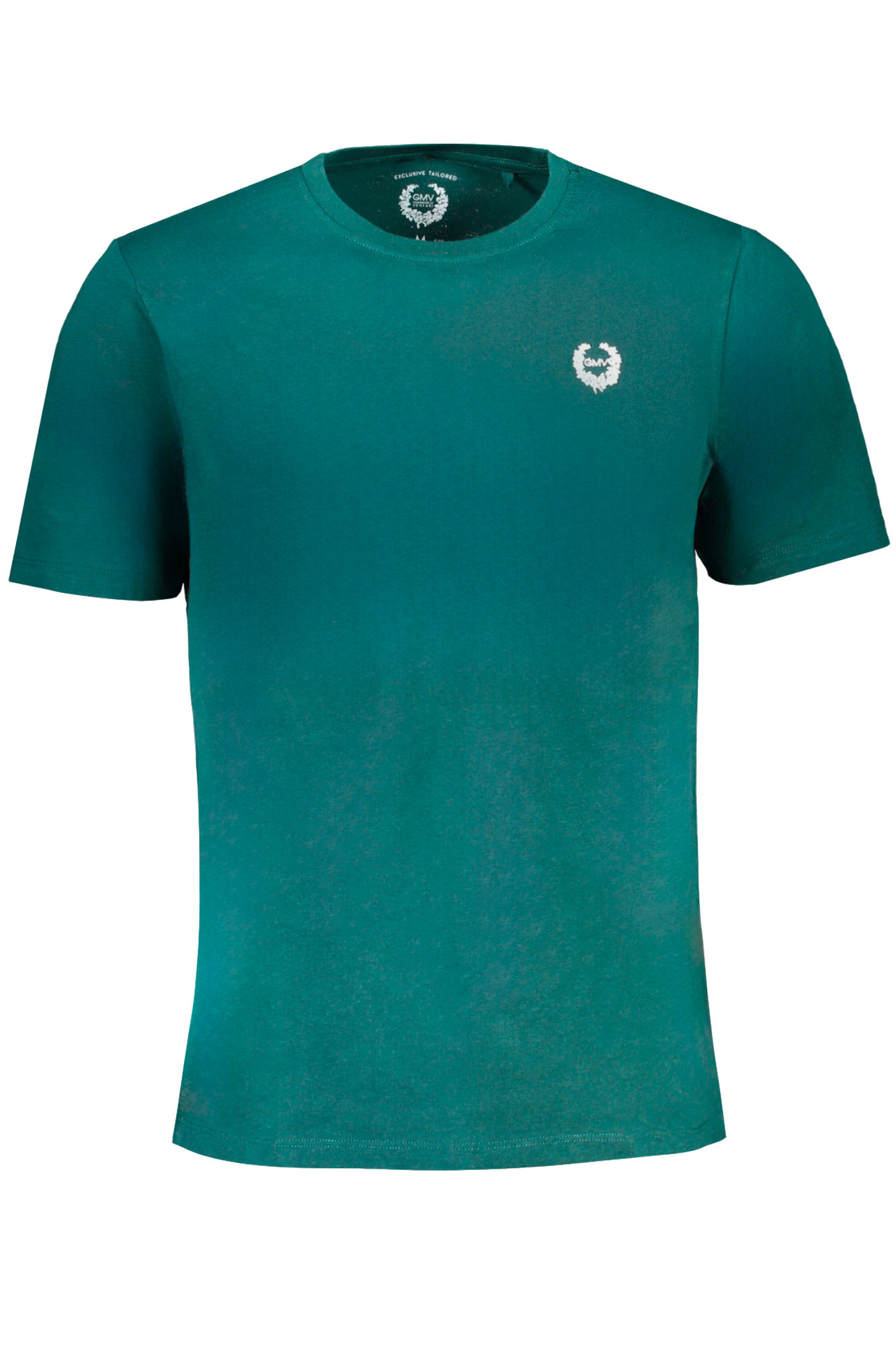 GIAN MARCO VENTURI GREEN MEN SHORT SLEEVED T-SHIRT GIAN MARCO VENTURI GREEN MEN SHORT SLEEVED T-SHIRT