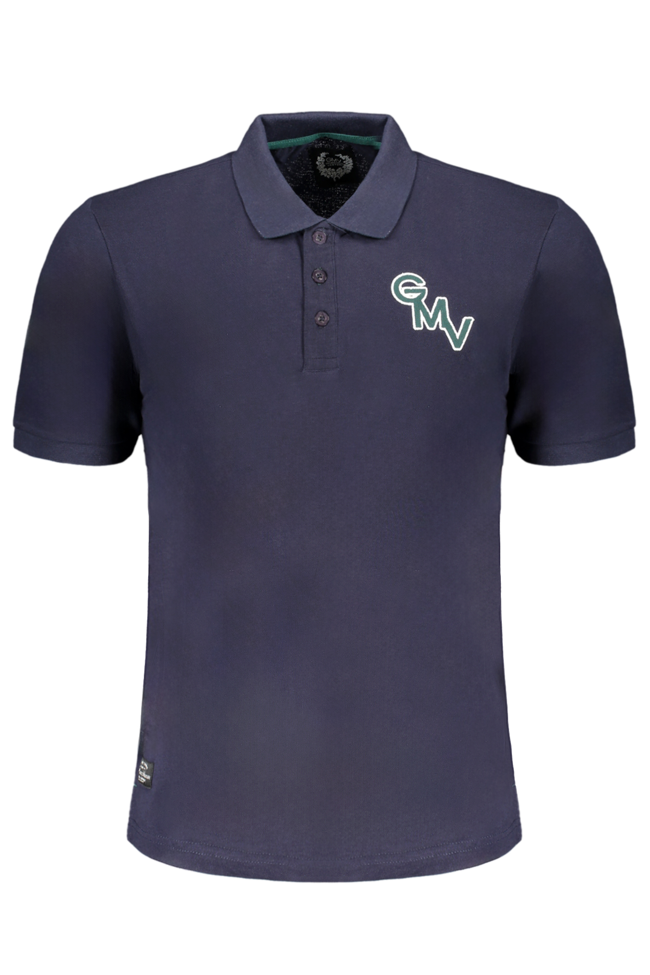 GIAN MARCO VENTURI MEN SHORT SLEEVED POLO SHIRT BLUE GIAN MARCO VENTURI MEN SHORT SLEEVED POLO SHIRT BLUE