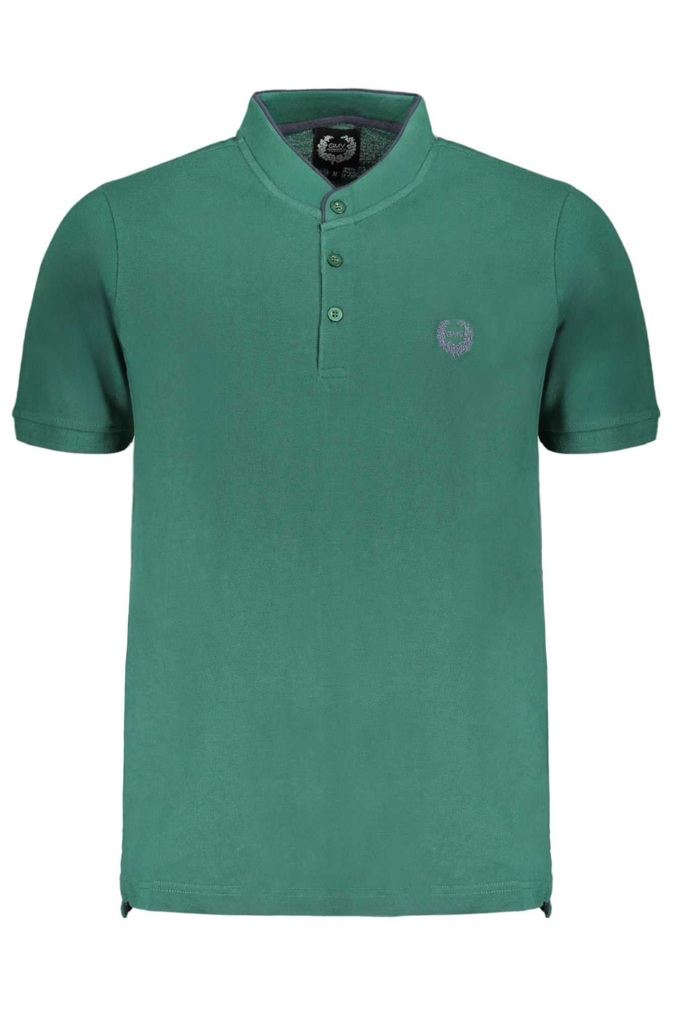 GIAN MARCO VENTURI GREEN MEN SHORT SLEEVED POLO SHIRT GIAN MARCO VENTURI GREEN MEN SHORT SLEEVED POLO SHIRT