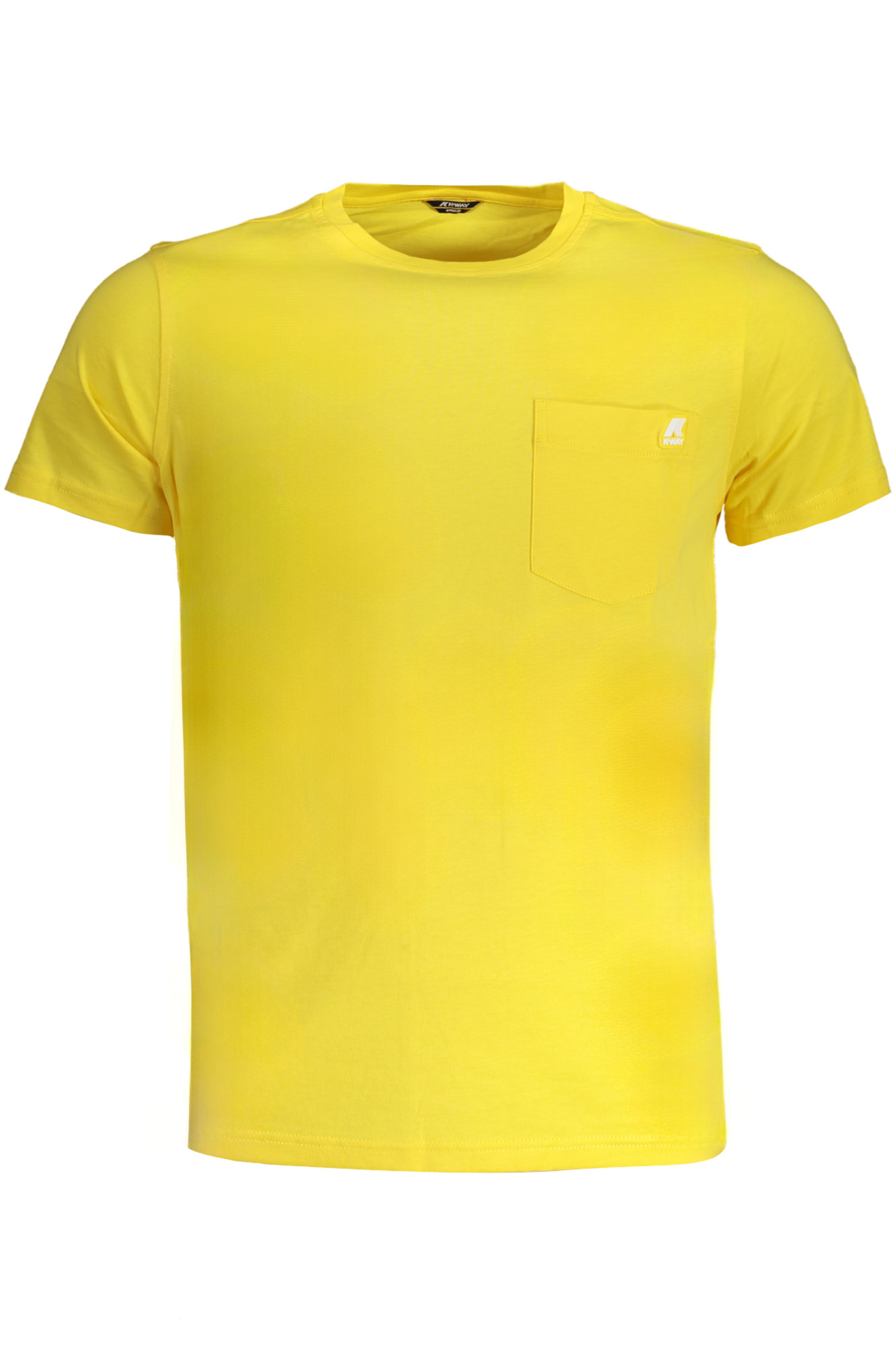 K-WAY YELLOW MEN SHORT SLEEVE T-SHIRT
