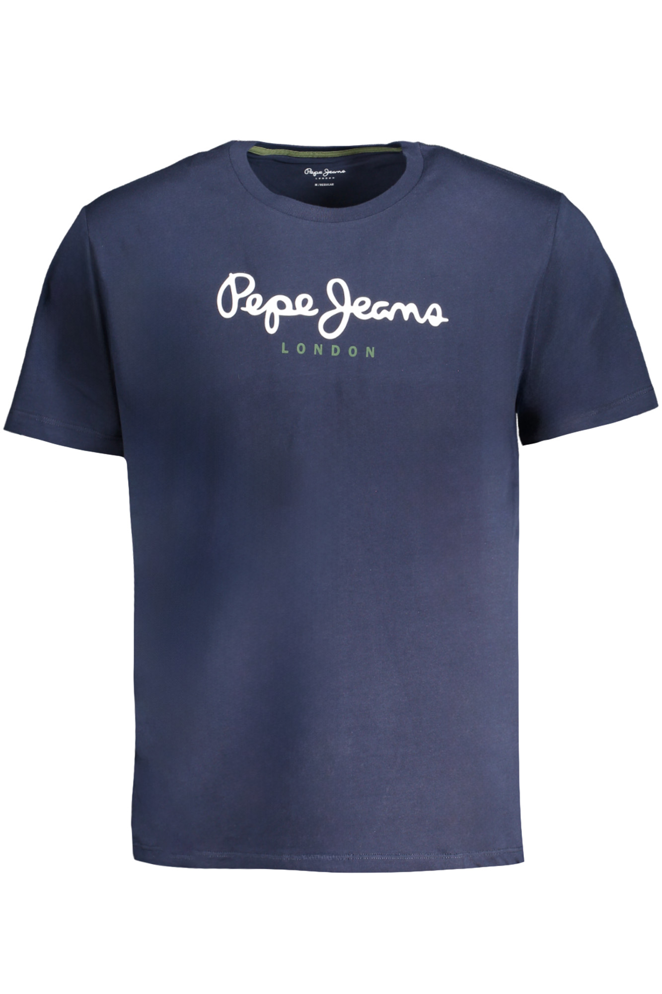PEPE JEANS MEN SHORT SLEEVED T-SHIRT BLUE PEPE JEANS MEN SHORT SLEEVED T-SHIRT BLUE