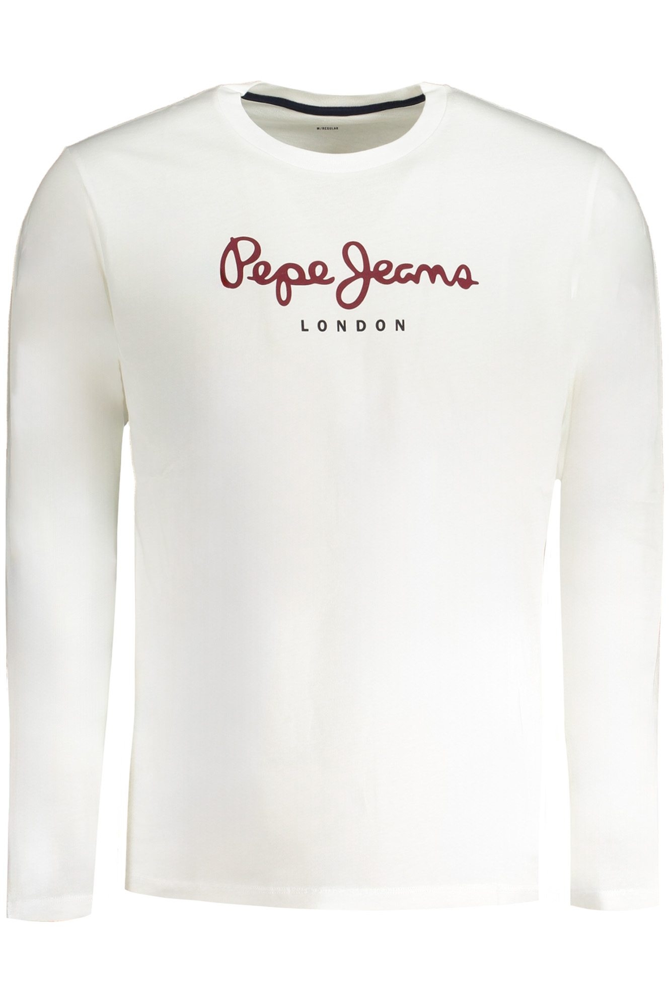 PEPE JEANS MEN SHORT SLEEVED T-SHIRT WHITE PEPE JEANS MEN SHORT SLEEVED T-SHIRT WHITE