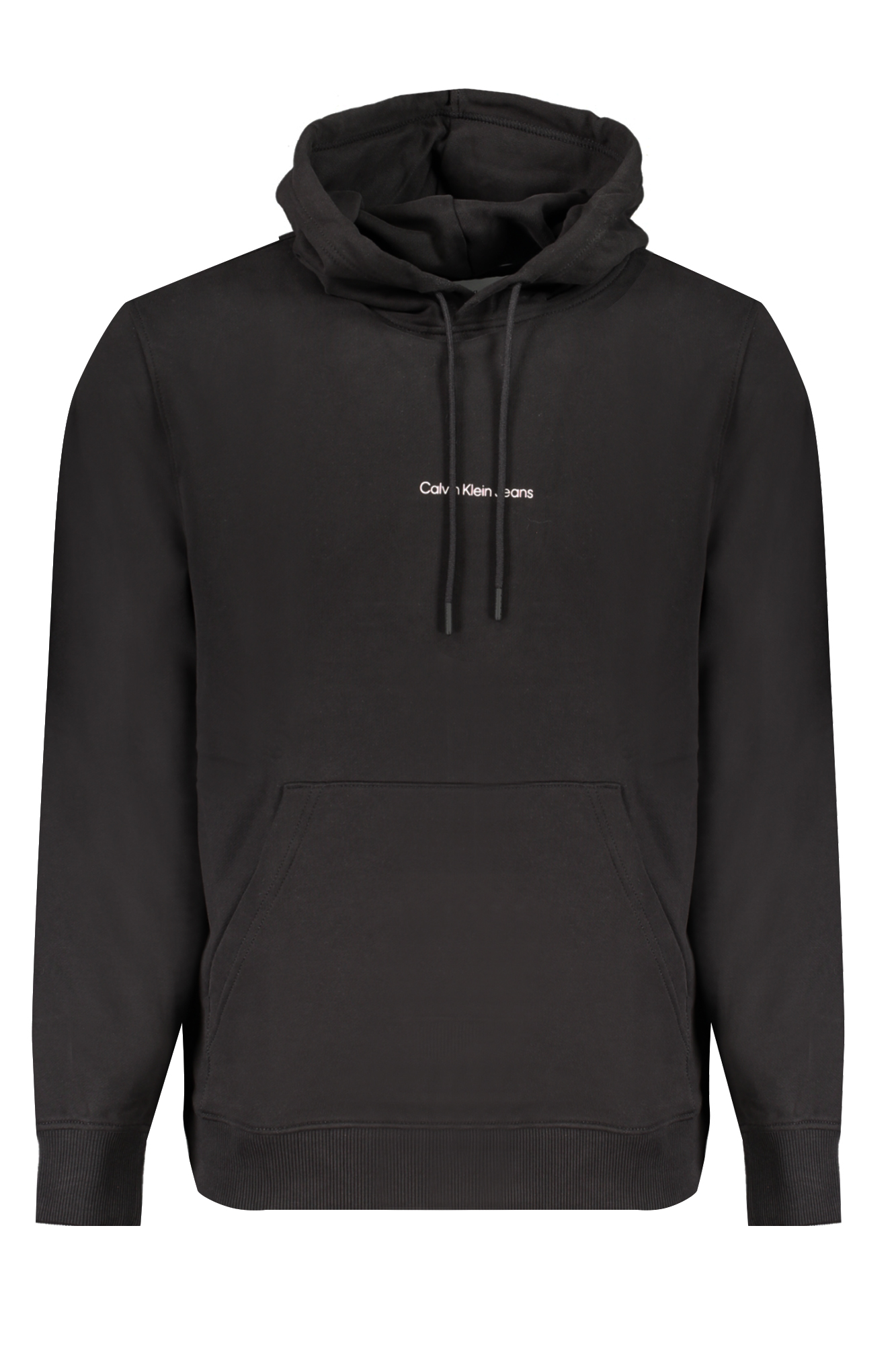 CALVIN KLEIN MEN BLACK ZIPLESS SWEATSHIRT CALVIN KLEIN MEN BLACK ZIPLESS SWEATSHIRT