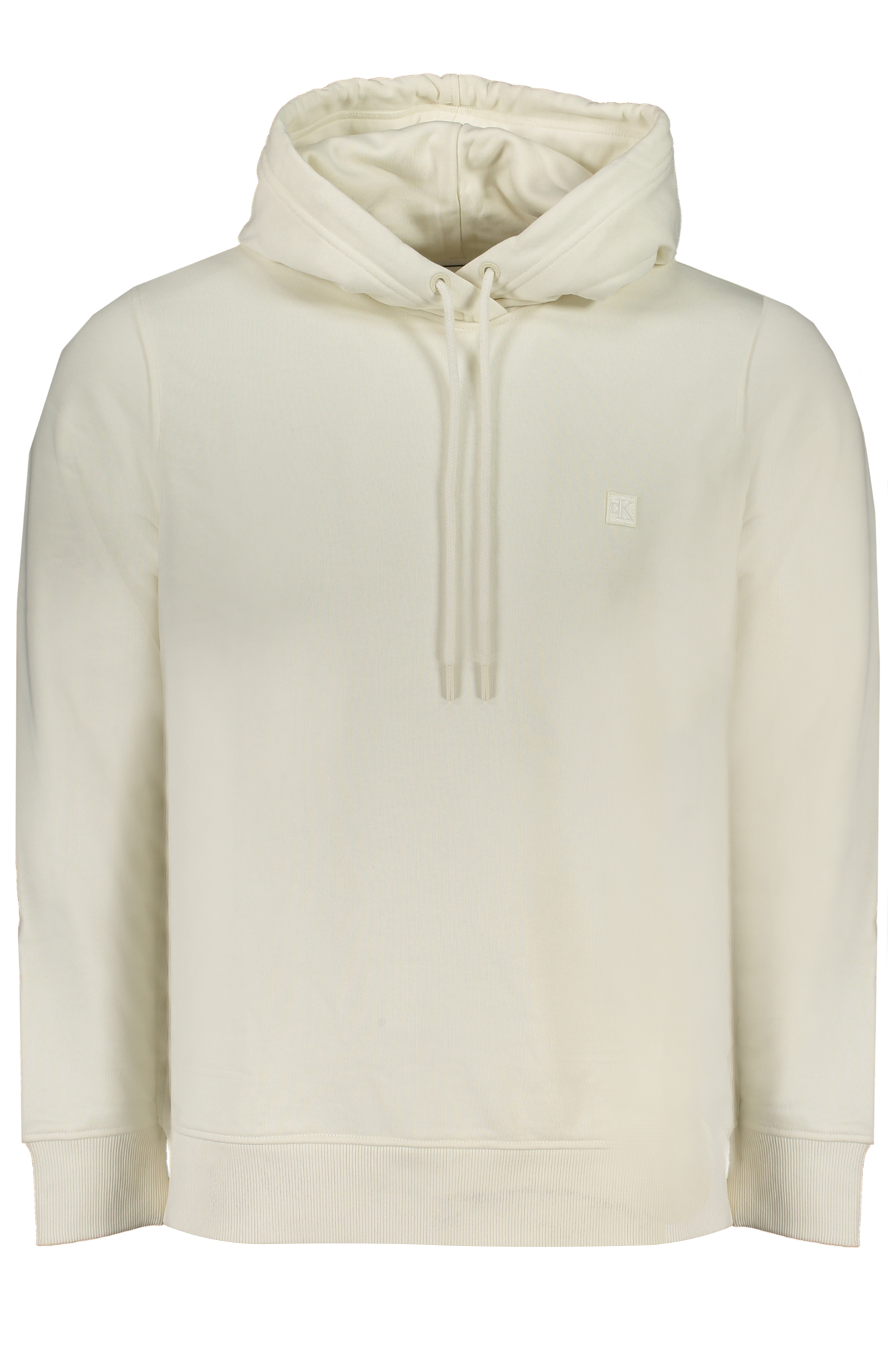 CALVIN KLEIN MEN WHITE ZIPLESS SWEATSHIRT CALVIN KLEIN MEN WHITE ZIPLESS SWEATSHIRT