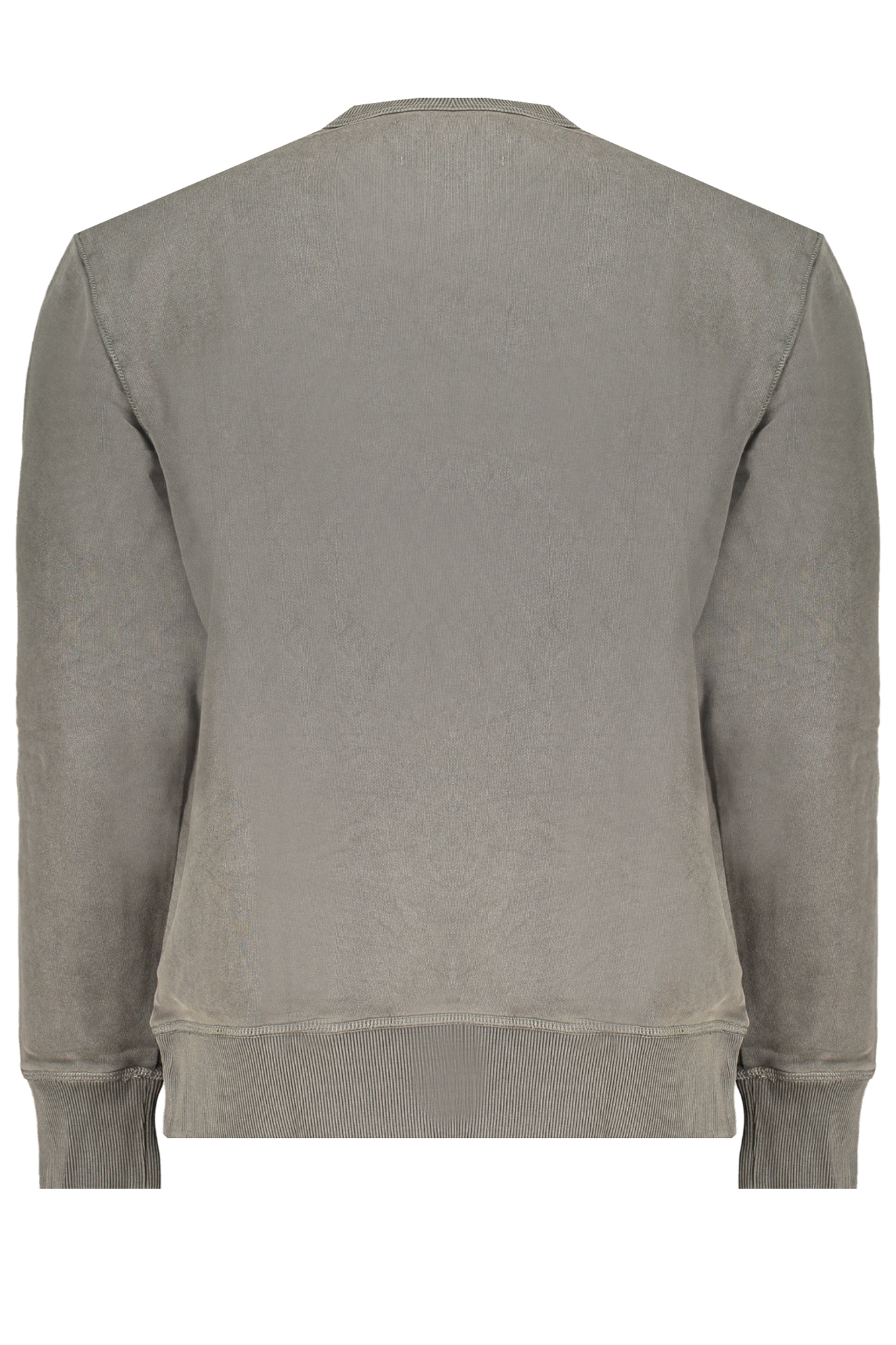 CALVIN KLEIN MEN GREEN ZIPLESS SWEATSHIRT