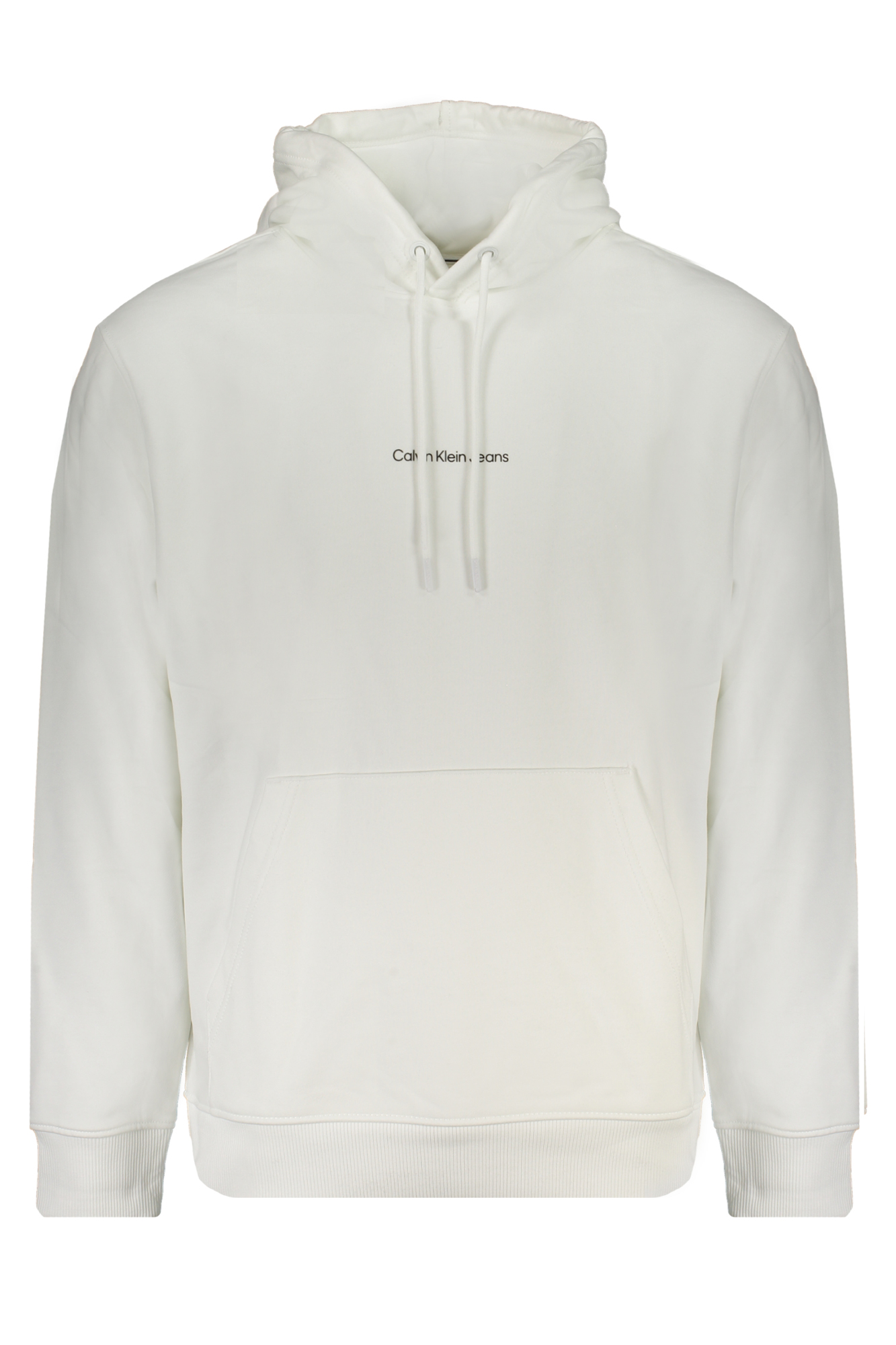 CALVIN KLEIN MEN WHITE ZIPLESS SWEATSHIRT CALVIN KLEIN MEN WHITE ZIPLESS SWEATSHIRT