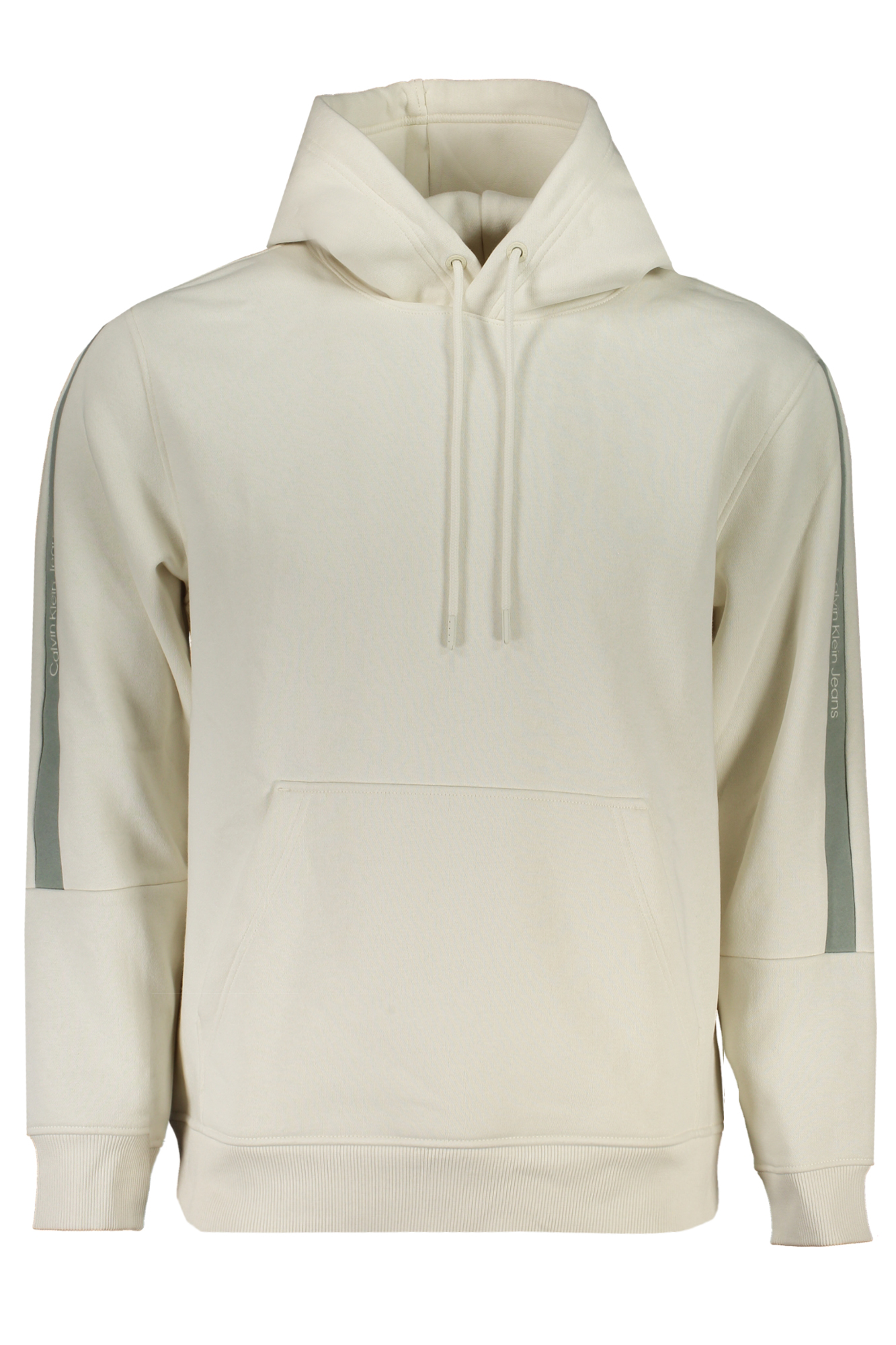 CALVIN KLEIN MEN WHITE ZIPLESS SWEATSHIRT CALVIN KLEIN MEN WHITE ZIPLESS SWEATSHIRT