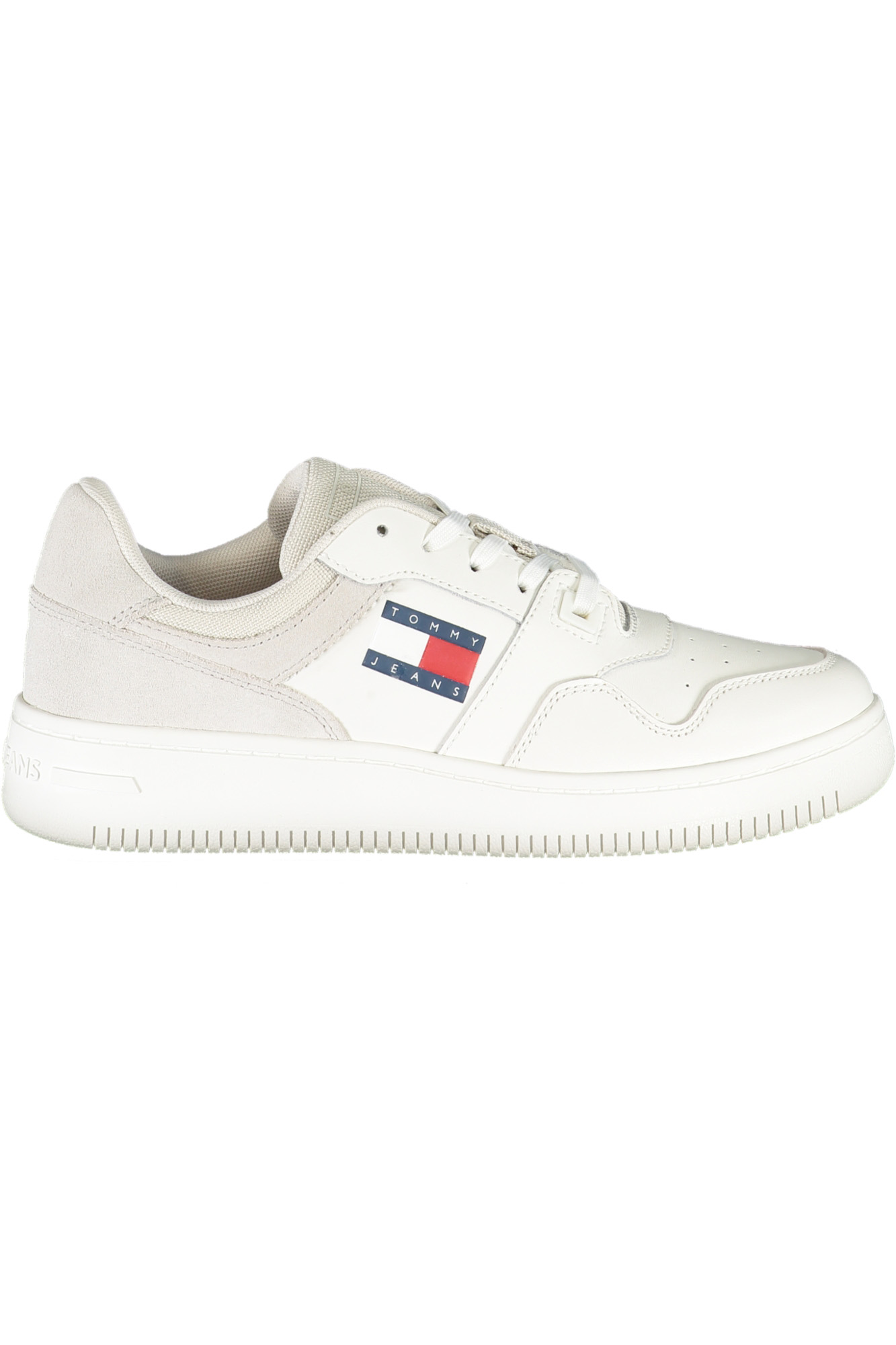 TOMMY HILFIGER WHITE WOMEN SPORTS SHOES TOMMY HILFIGER WHITE WOMEN SPORTS SHOES