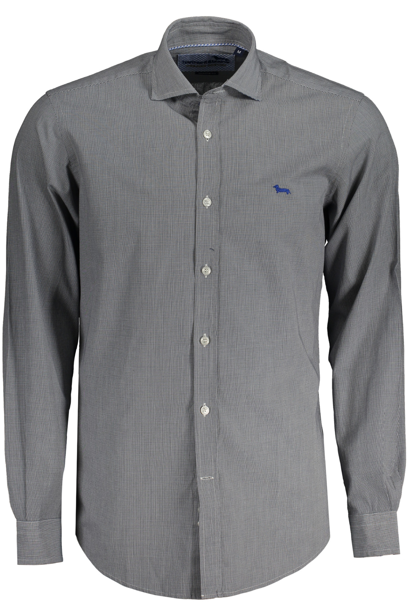 HARMONT & BLAINE MEN LONG SLEEVE SHIRT BLUE HARMONT & BLAINE MEN LONG SLEEVE SHIRT BLUE