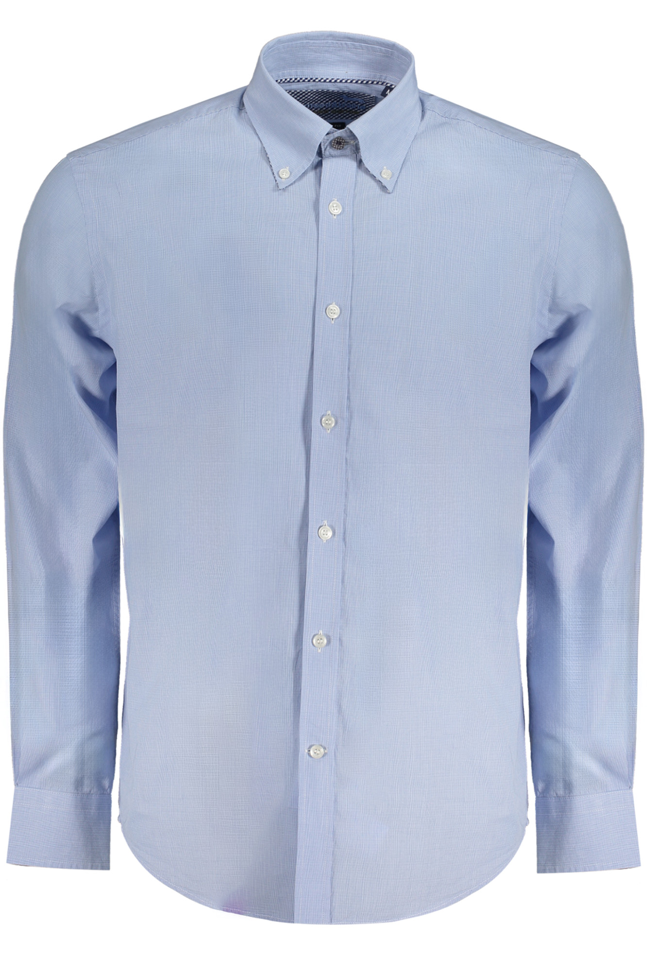 HARMONT & BLAINE MEN LONG SLEEVE SHIRT BLUE HARMONT & BLAINE MEN LONG SLEEVE SHIRT BLUE