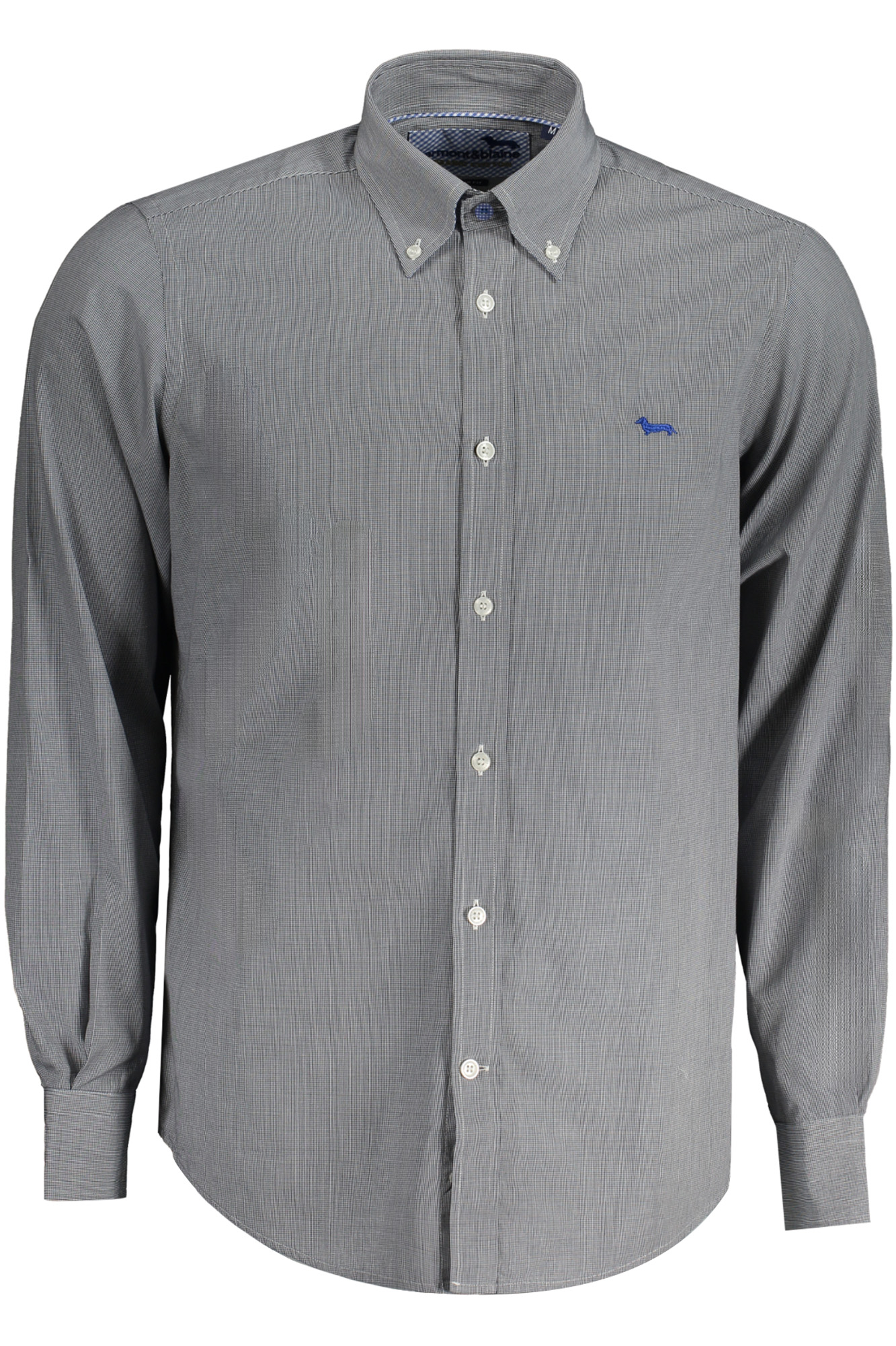 HARMONT & BLAINE MEN LONG SLEEVE SHIRT BLUE HARMONT & BLAINE MEN LONG SLEEVE SHIRT BLUE
