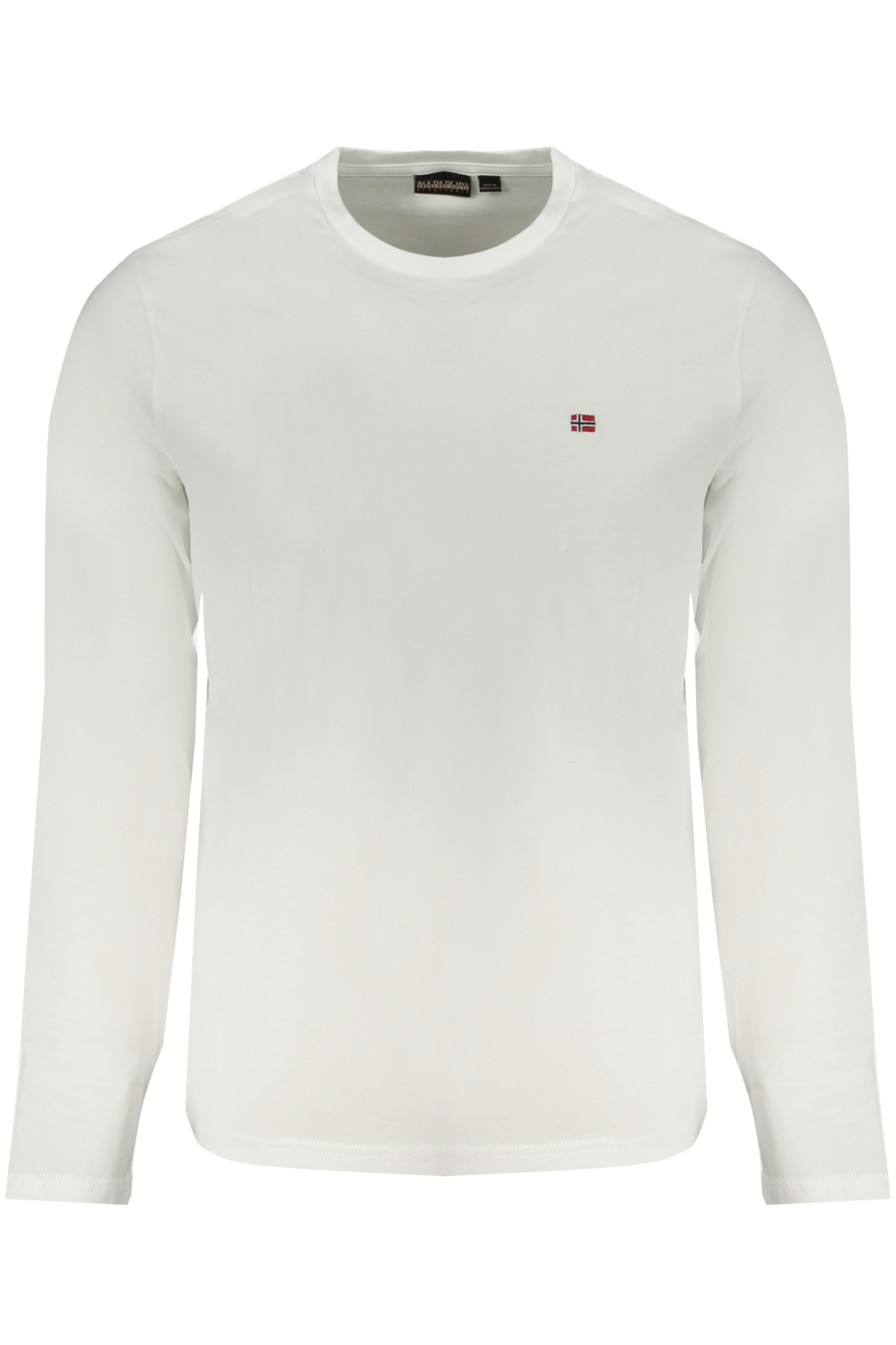NAPAPIJRI LONG SLEEVE T-SHIRT MEN WHITE NAPAPIJRI LONG SLEEVE T-SHIRT MEN WHITE