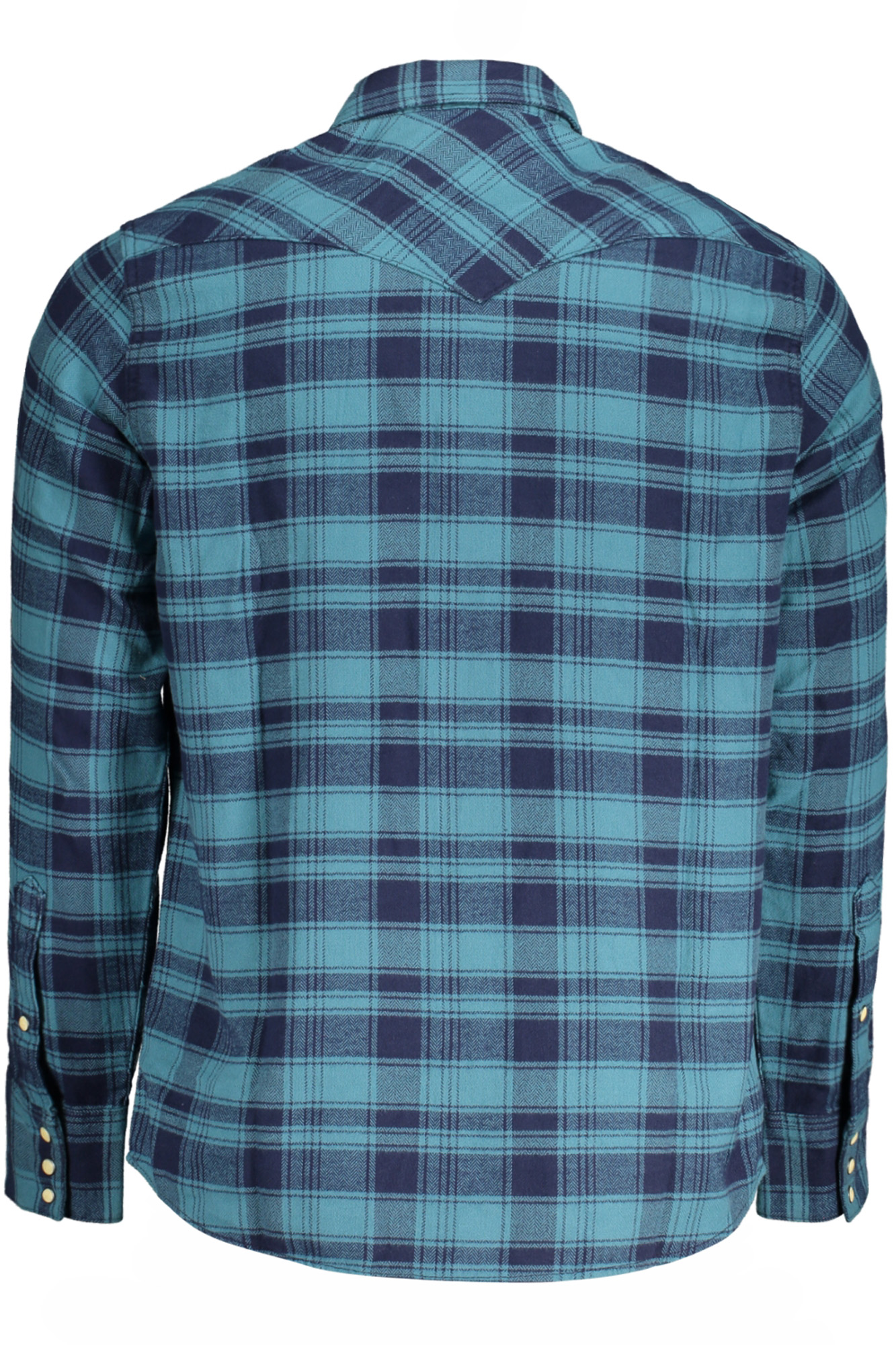 WRANGLER LONG SLEEVE SHIRT MEN BLUE
