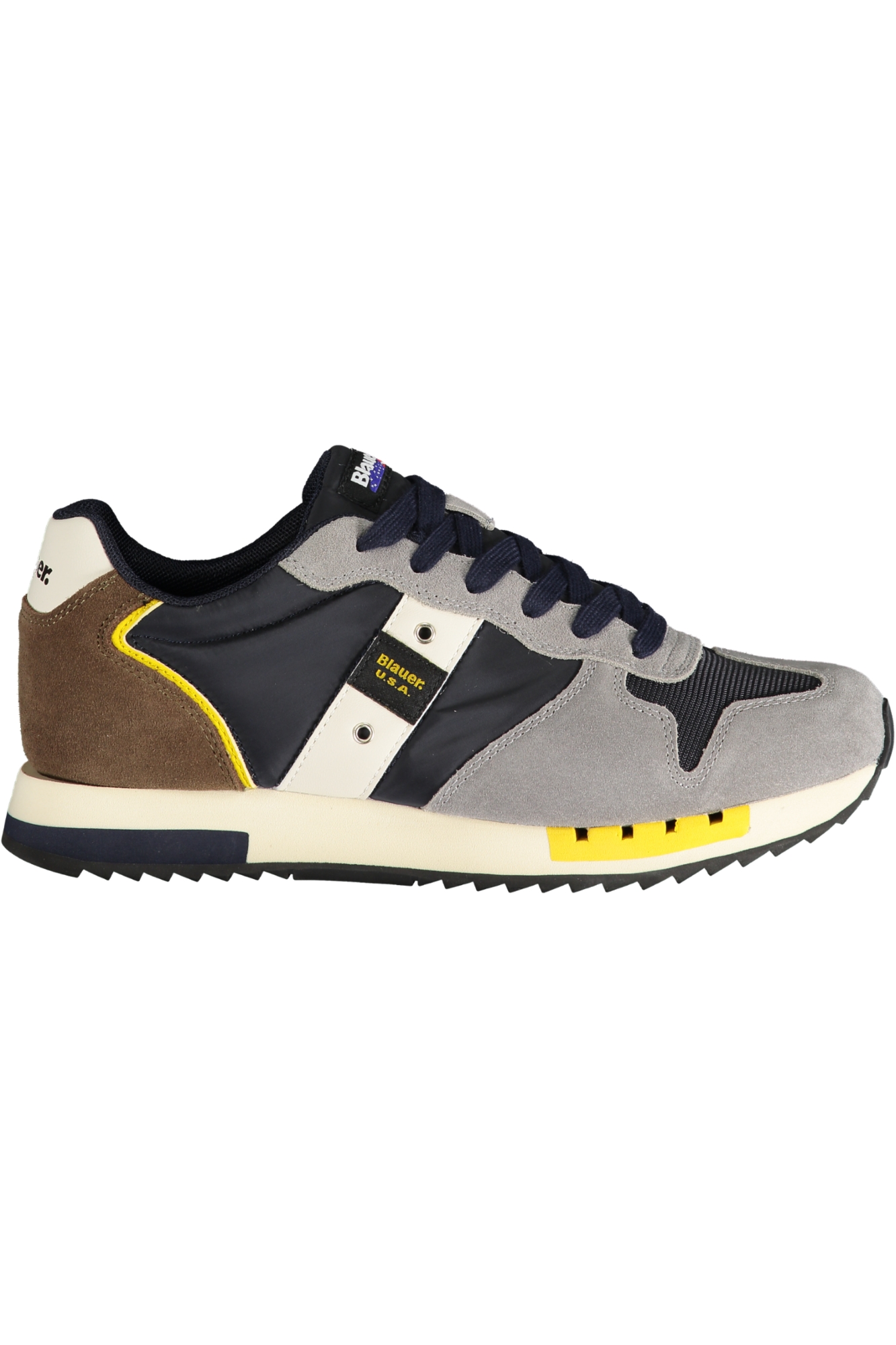 BLAUER MEN SPORTS FOOTWEAR GREY BLAUER MEN SPORTS FOOTWEAR GREY