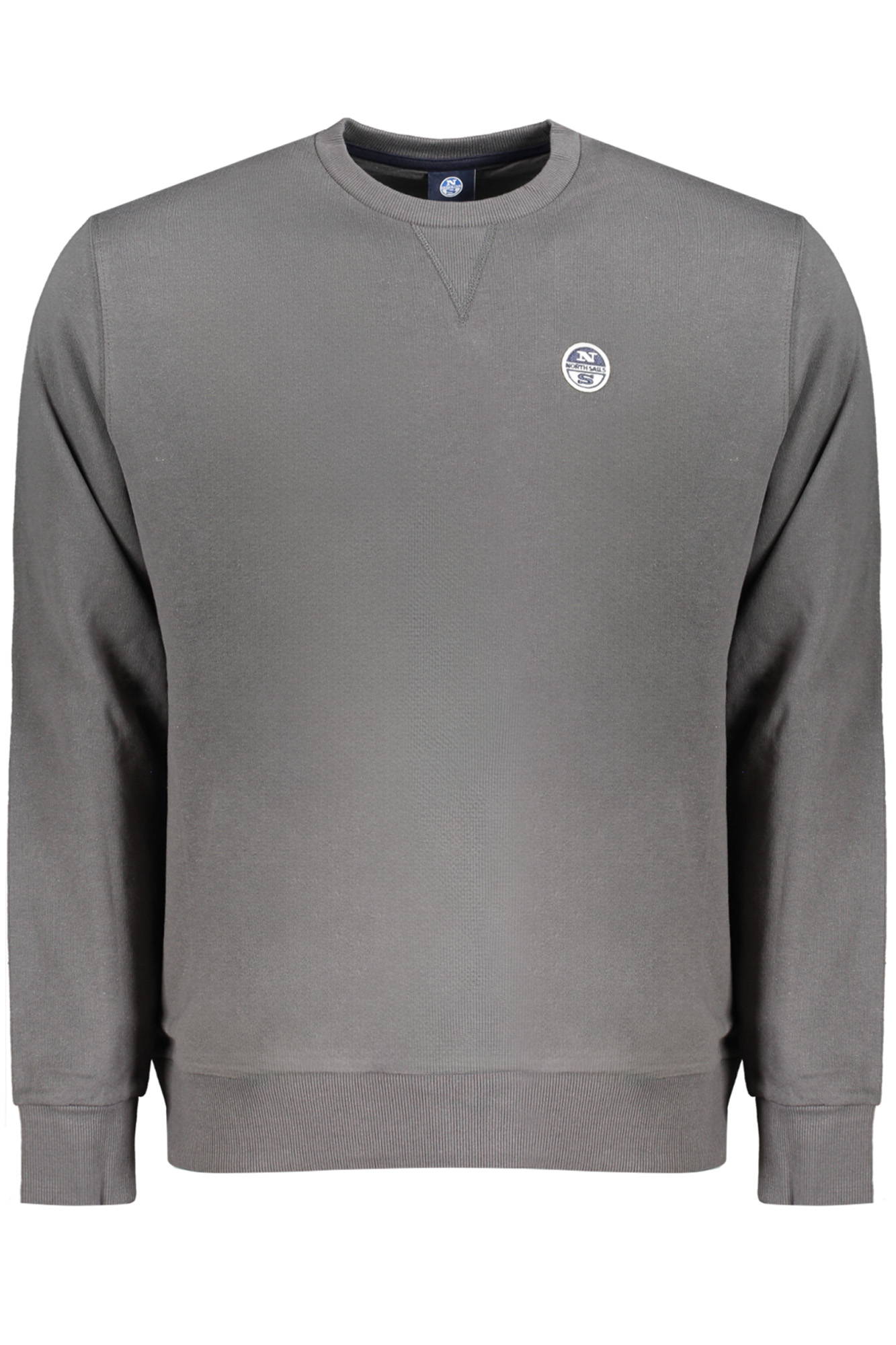 NORTH SAILS MEN ZIP-UP SWEATSHIRT GREY NORTH SAILS MEN ZIP-UP SWEATSHIRT GREY