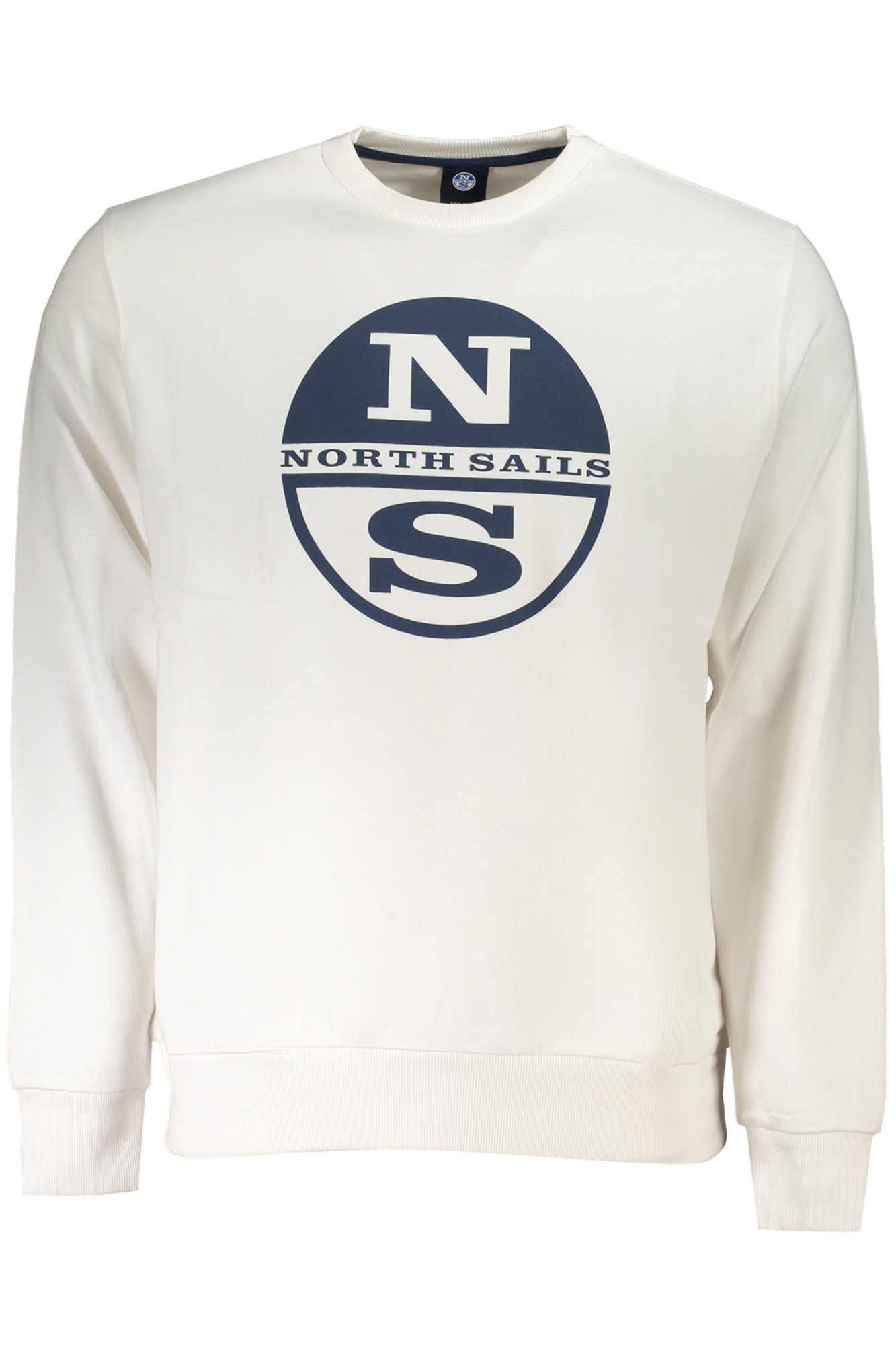 NORTH SAILS MEN ZIP-UP SWEATSHIRT WHITE NORTH SAILS MEN ZIP-UP SWEATSHIRT WHITE