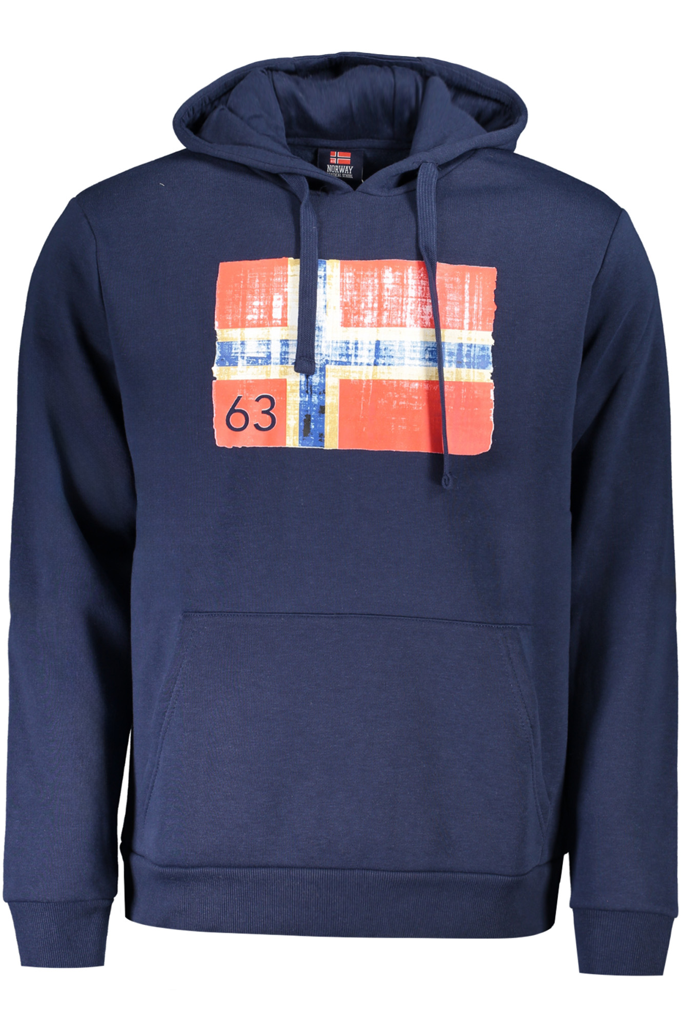 NORWAY 1963 MEN BLUE ZIP-UP SWEATSHIRT NORWAY 1963 MEN BLUE ZIP-UP SWEATSHIRT