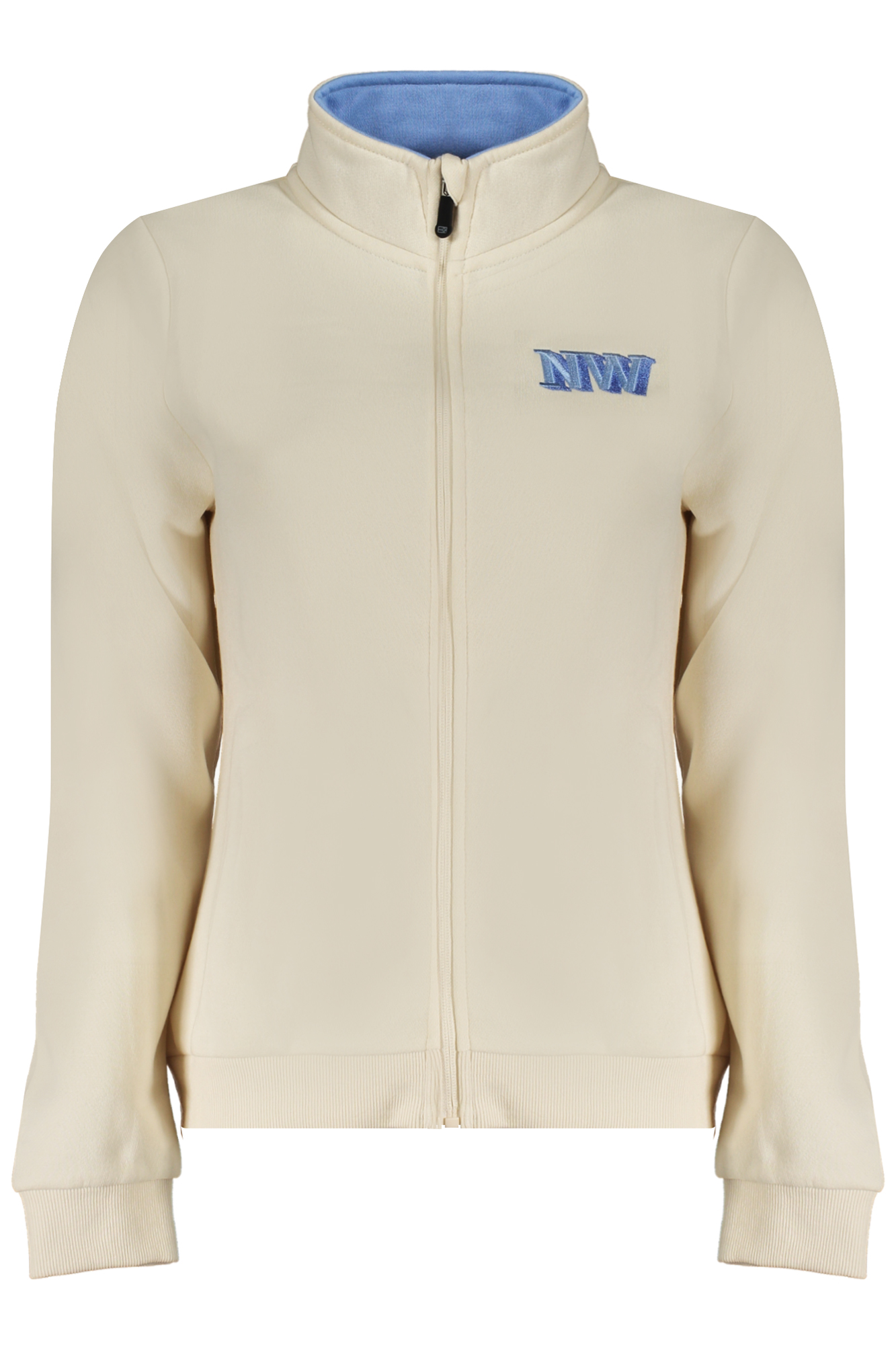 NORWAY 1963 WOMEN ZIP-UP SWEATSHIRT BEIGE