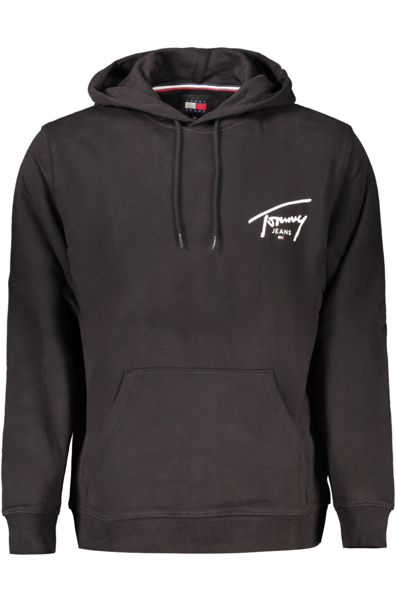 TOMMY HILFIGER MEN BLACK ZIP-UP SWEATSHIRT TOMMY HILFIGER MEN BLACK ZIP-UP SWEATSHIRT