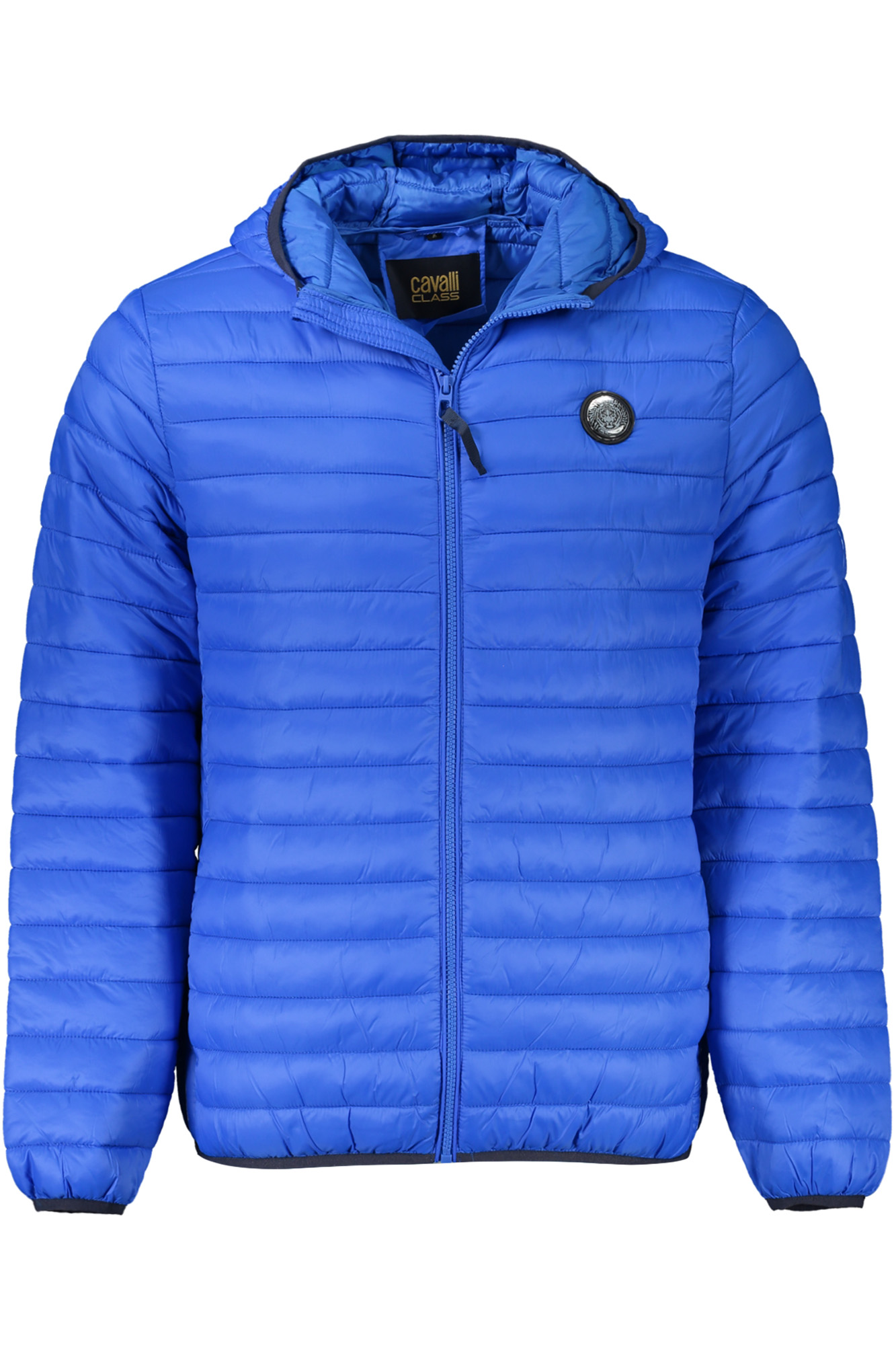 CAVALLI CLASS MEN BLUE JACKET CAVALLI CLASS MEN BLUE JACKET