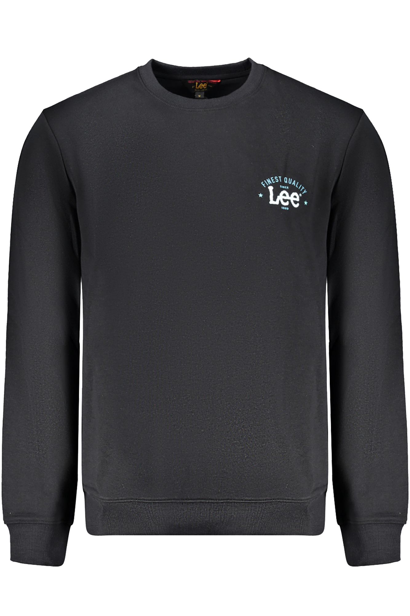 LEE MEN BLACK ZIP-UP SWEATSHIRT LEE MEN BLACK ZIP-UP SWEATSHIRT