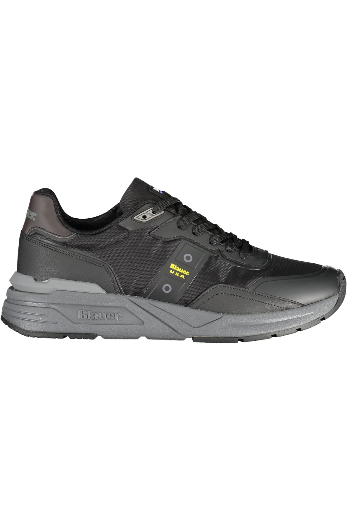 BLAUER MEN SPORTS FOOTWEAR BLACK