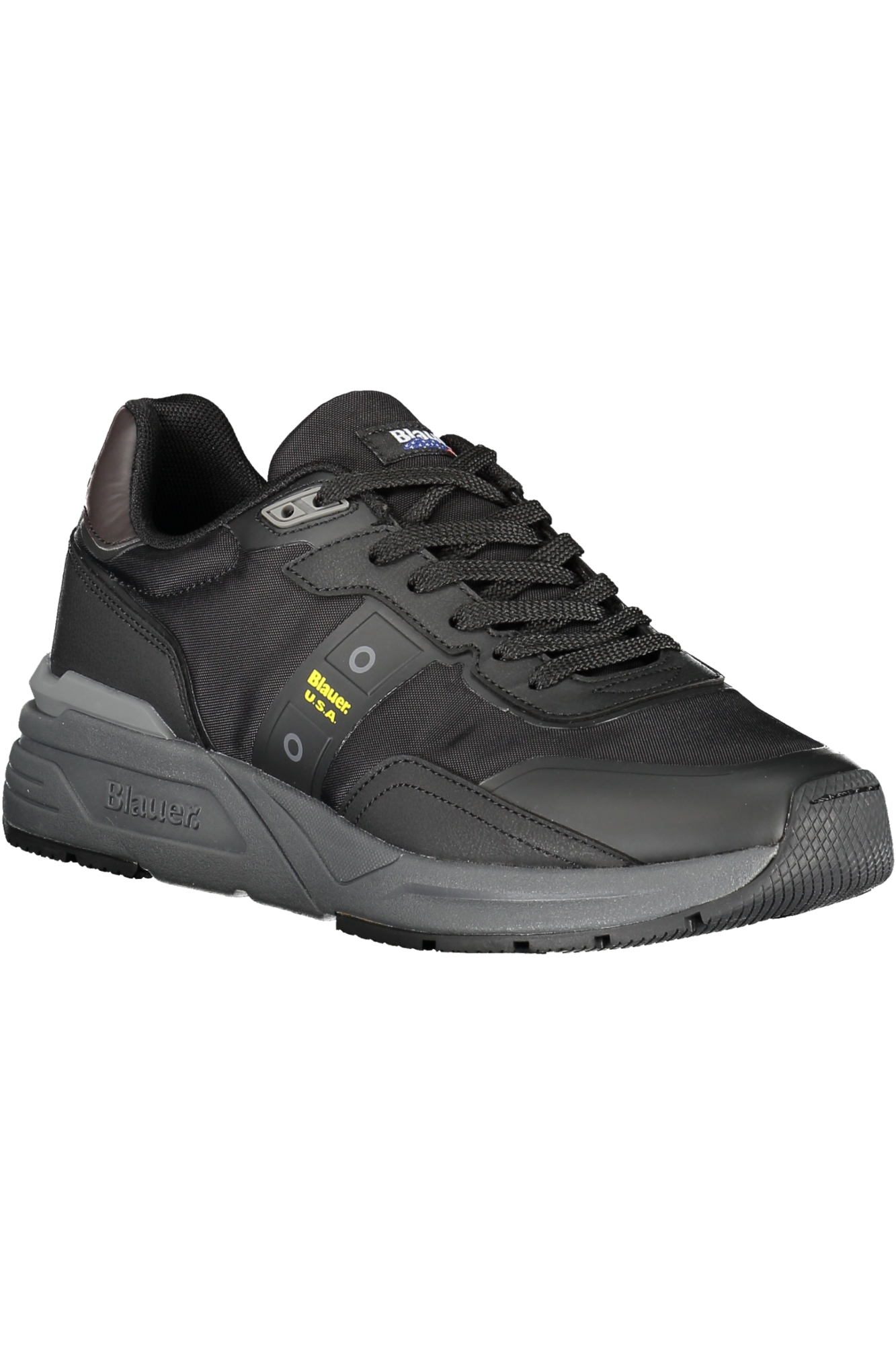 BLAUER MEN SPORTS FOOTWEAR BLACK