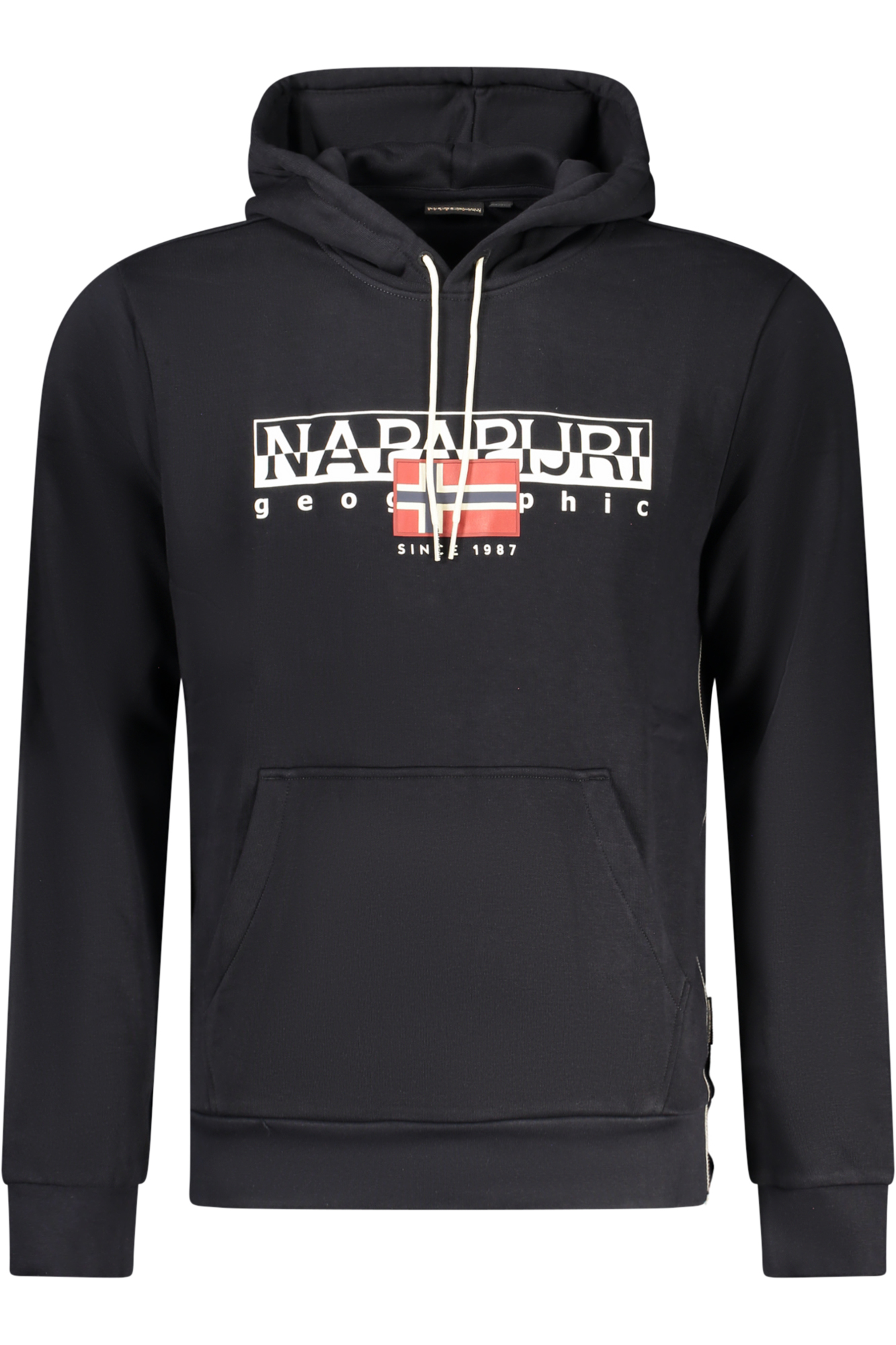NAPAPIJRI SWEATSHIRT WITHOUT ZIP MEN BLACK NAPAPIJRI SWEATSHIRT WITHOUT ZIP MEN BLACK