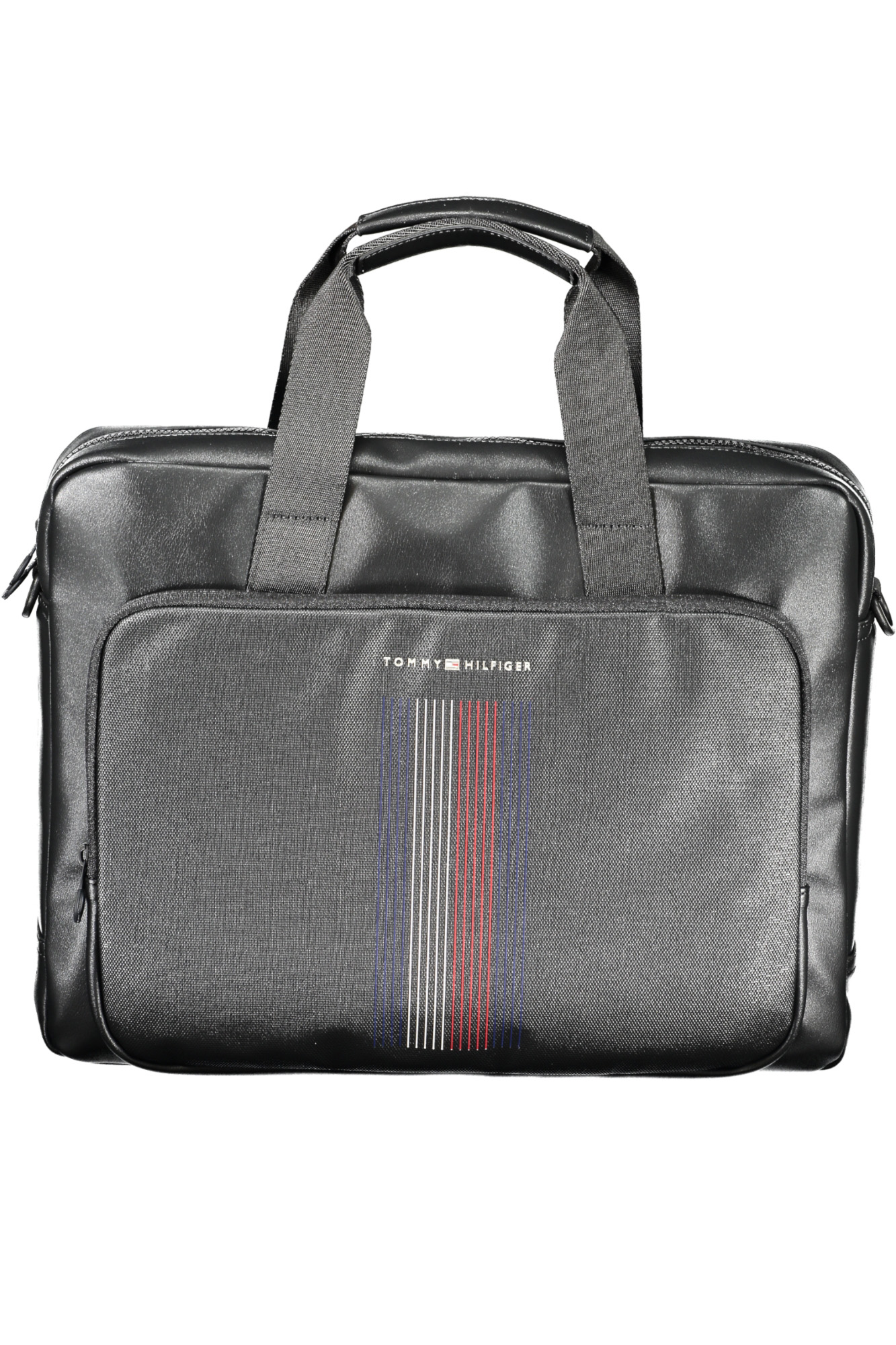 TOMMY HILFIGER MEN BRIEFCASE BLACK TOMMY HILFIGER MEN BRIEFCASE BLACK