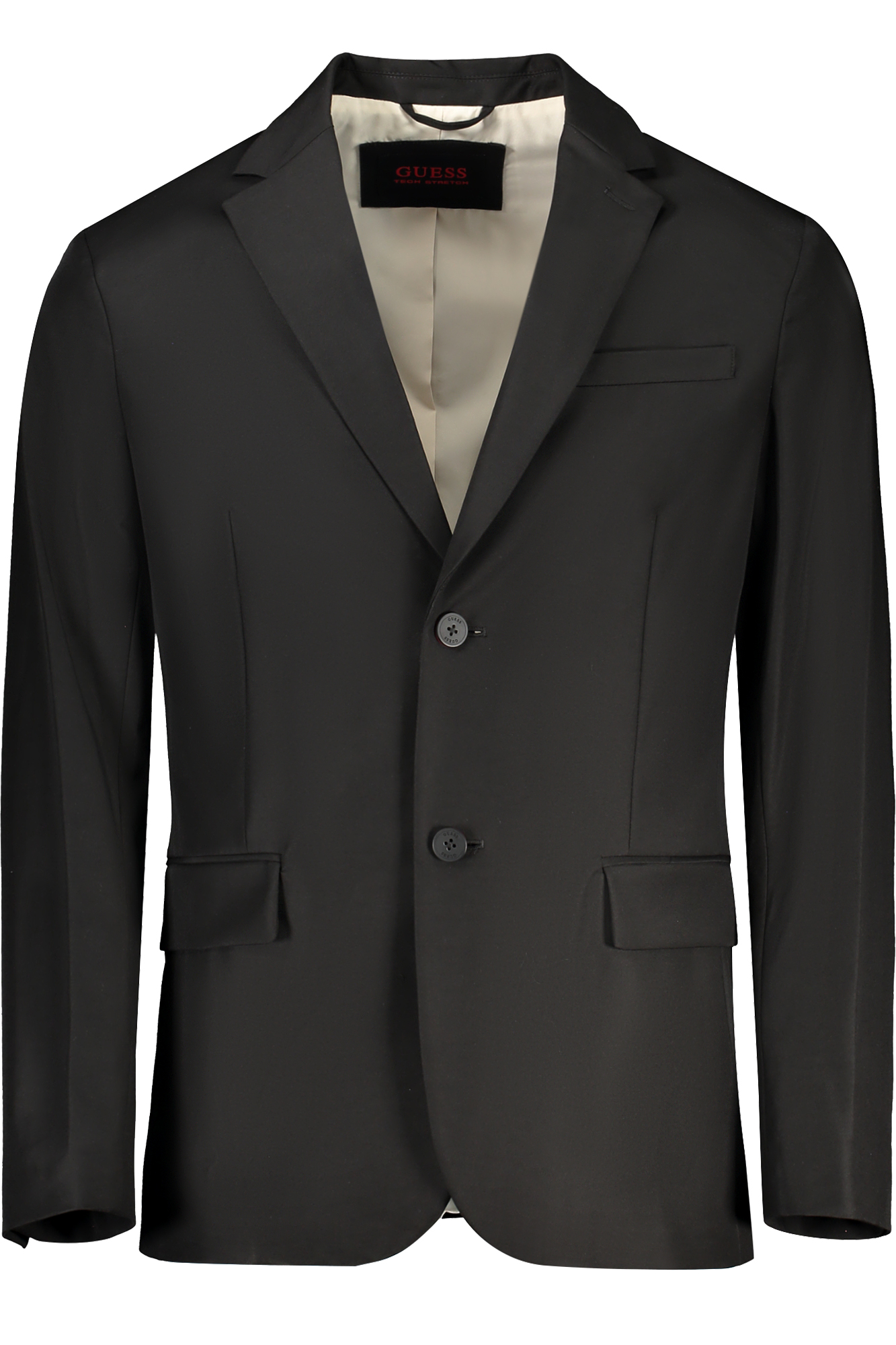 GUESS JEANS CLASSIC JACKET MEN BLACK