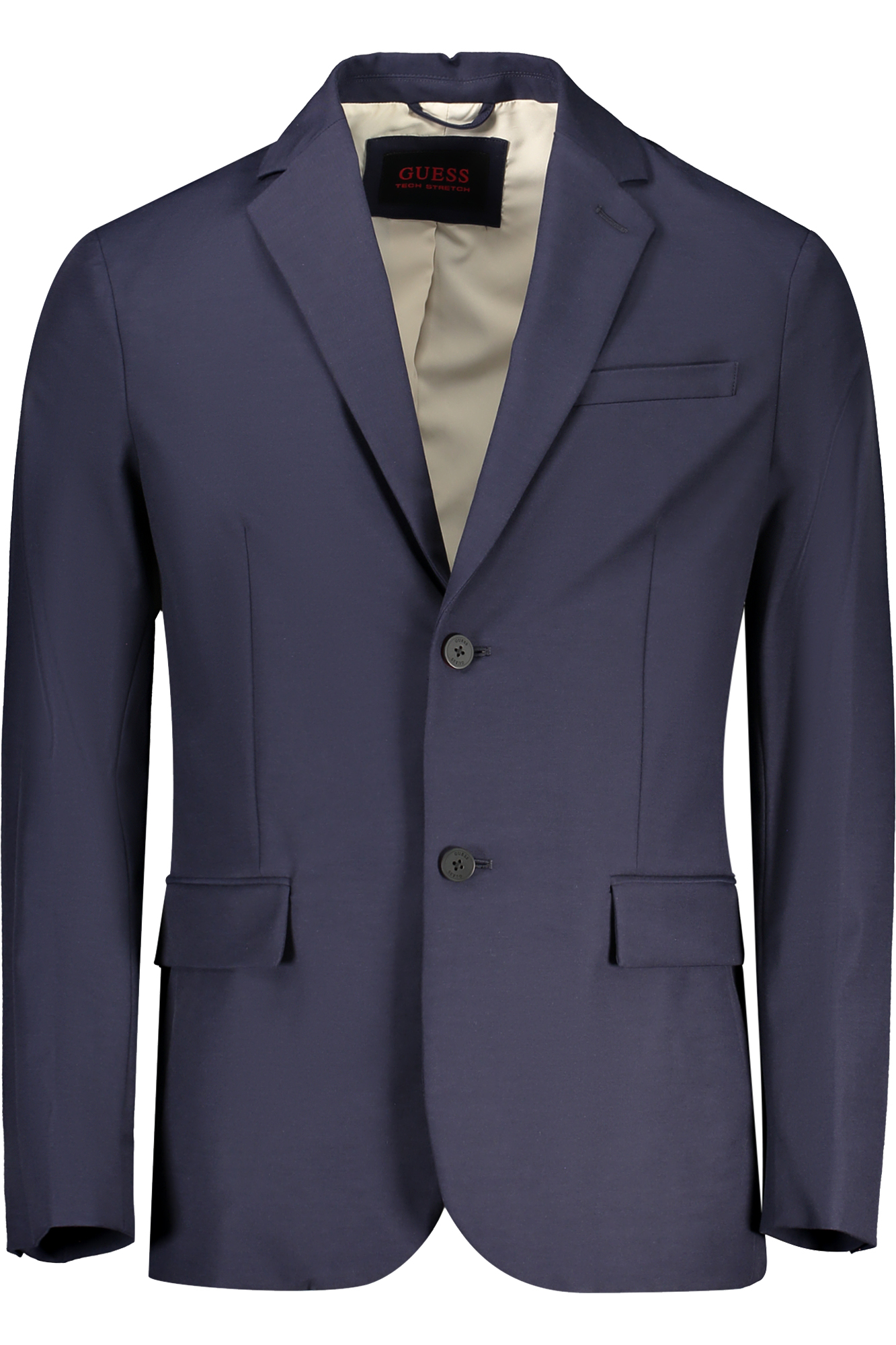 GUESS JEANS CLASSIC JACKET MEN BLUE GUESS JEANS CLASSIC JACKET MEN BLUE