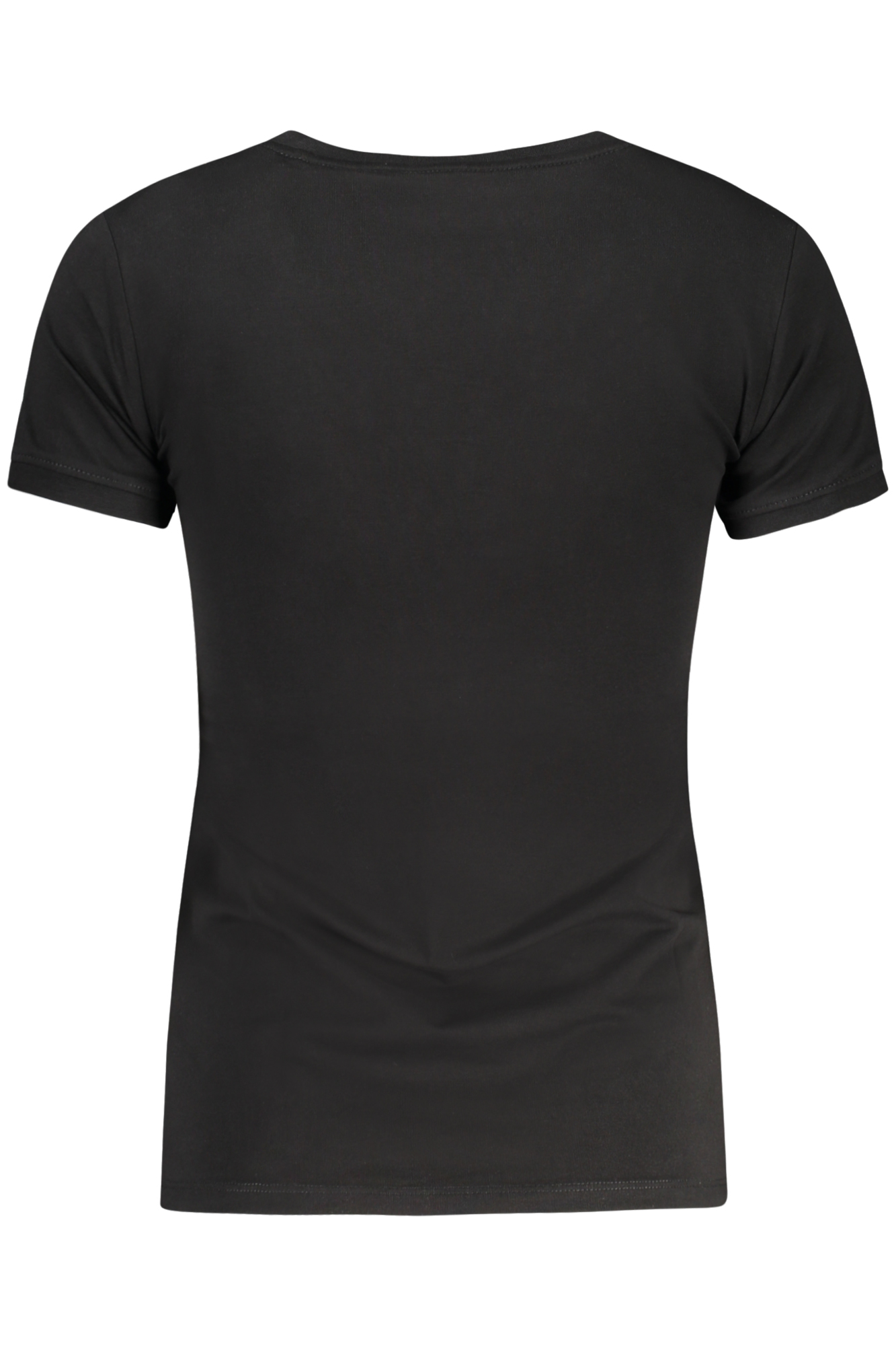 GUESS JEANS SHORT SLEEVE T-SHIRT WOMEN BLACK