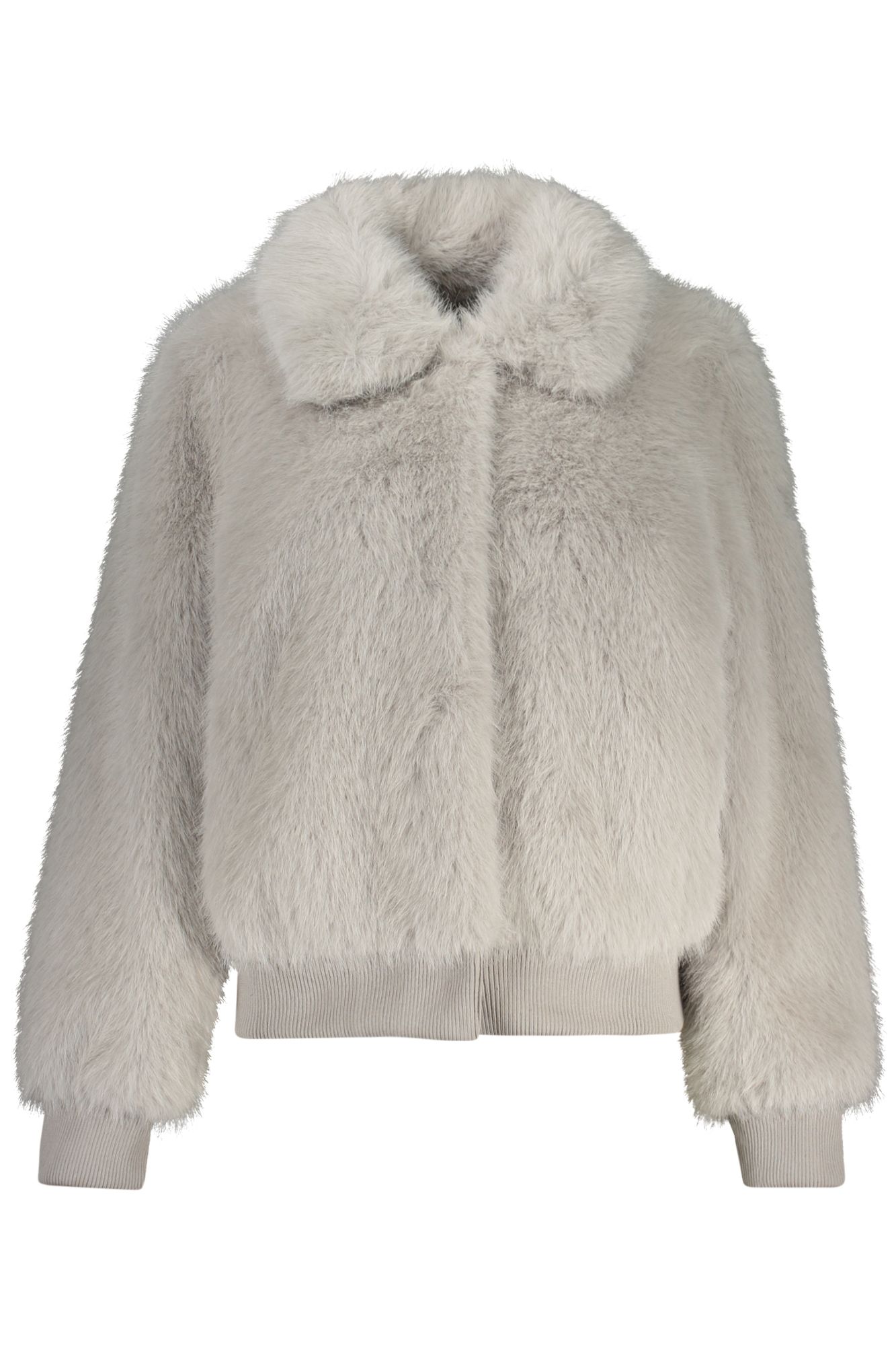 GUESS JEANS WOMEN JACKET GREY GUESS JEANS WOMEN JACKET GREY