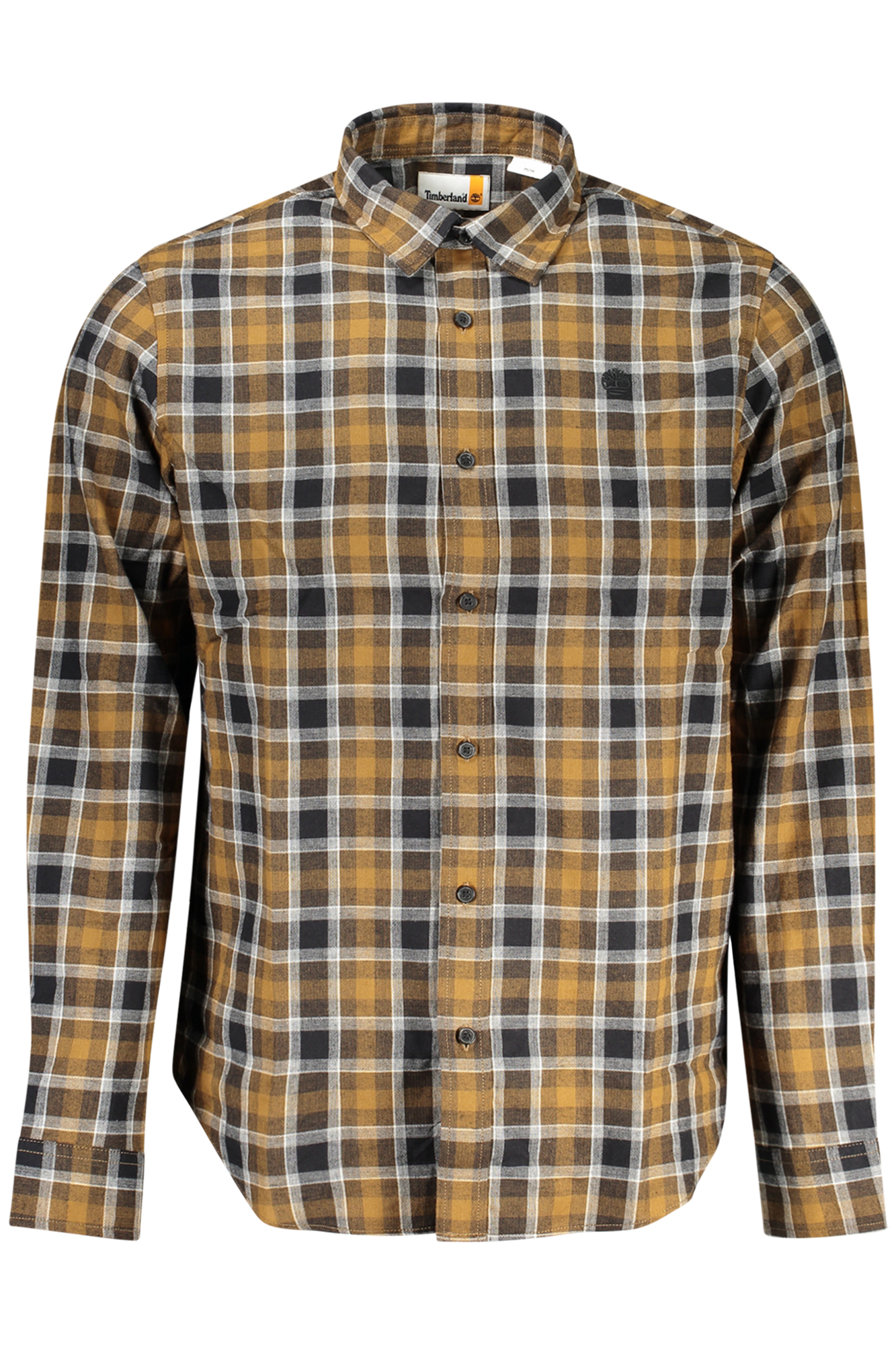 TIMBERLAND MEN LONG SLEEVE SHIRT BROWN TIMBERLAND MEN LONG SLEEVE SHIRT BROWN