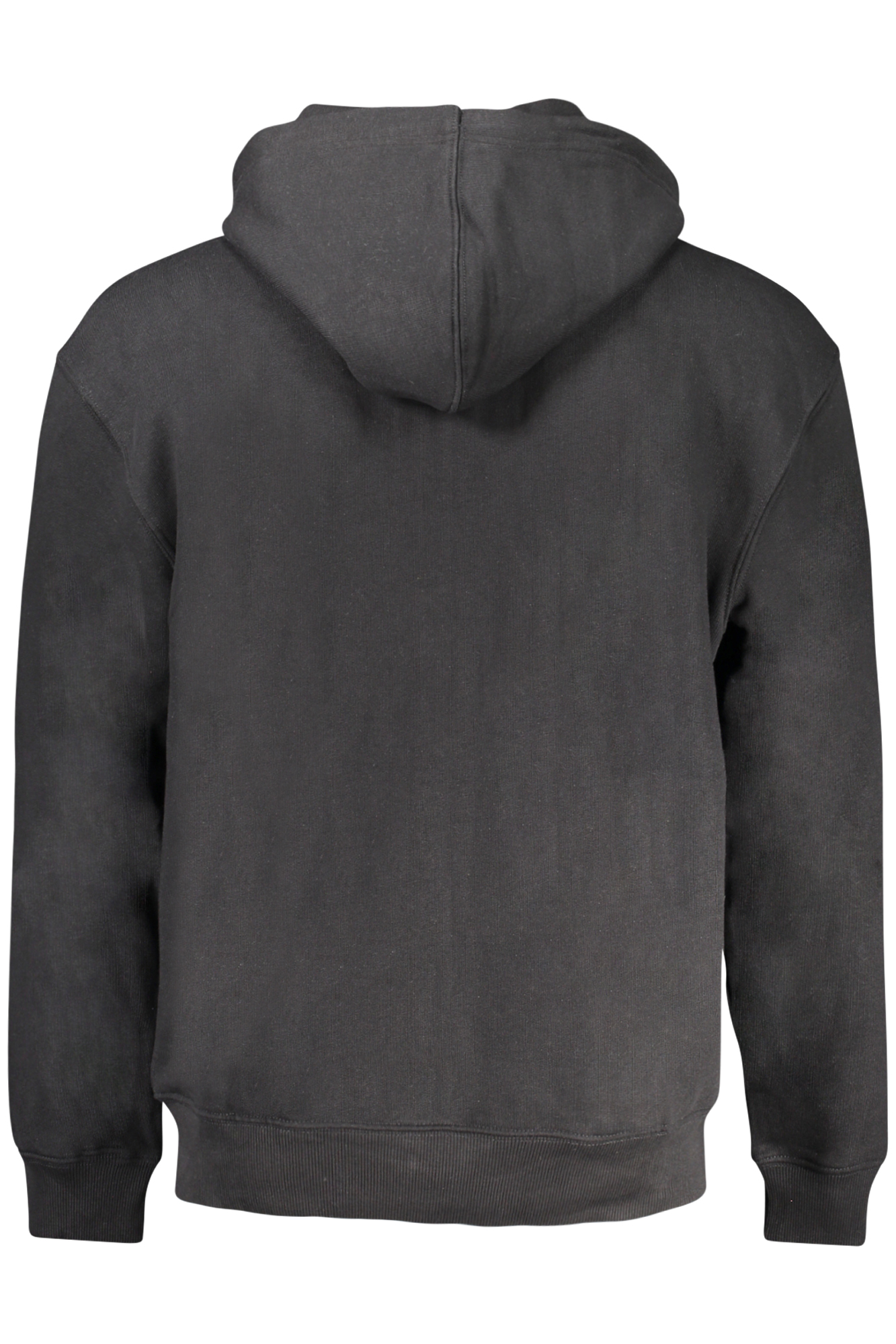 GUESS JEANS MEN ZIP-UP SWEATSHIRT BLACK