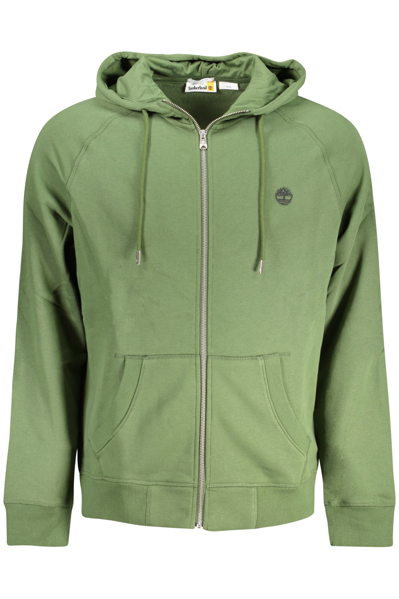 TIMBERLAND MEN ZIP-UP SWEATSHIRT GREEN TIMBERLAND MEN ZIP-UP SWEATSHIRT GREEN