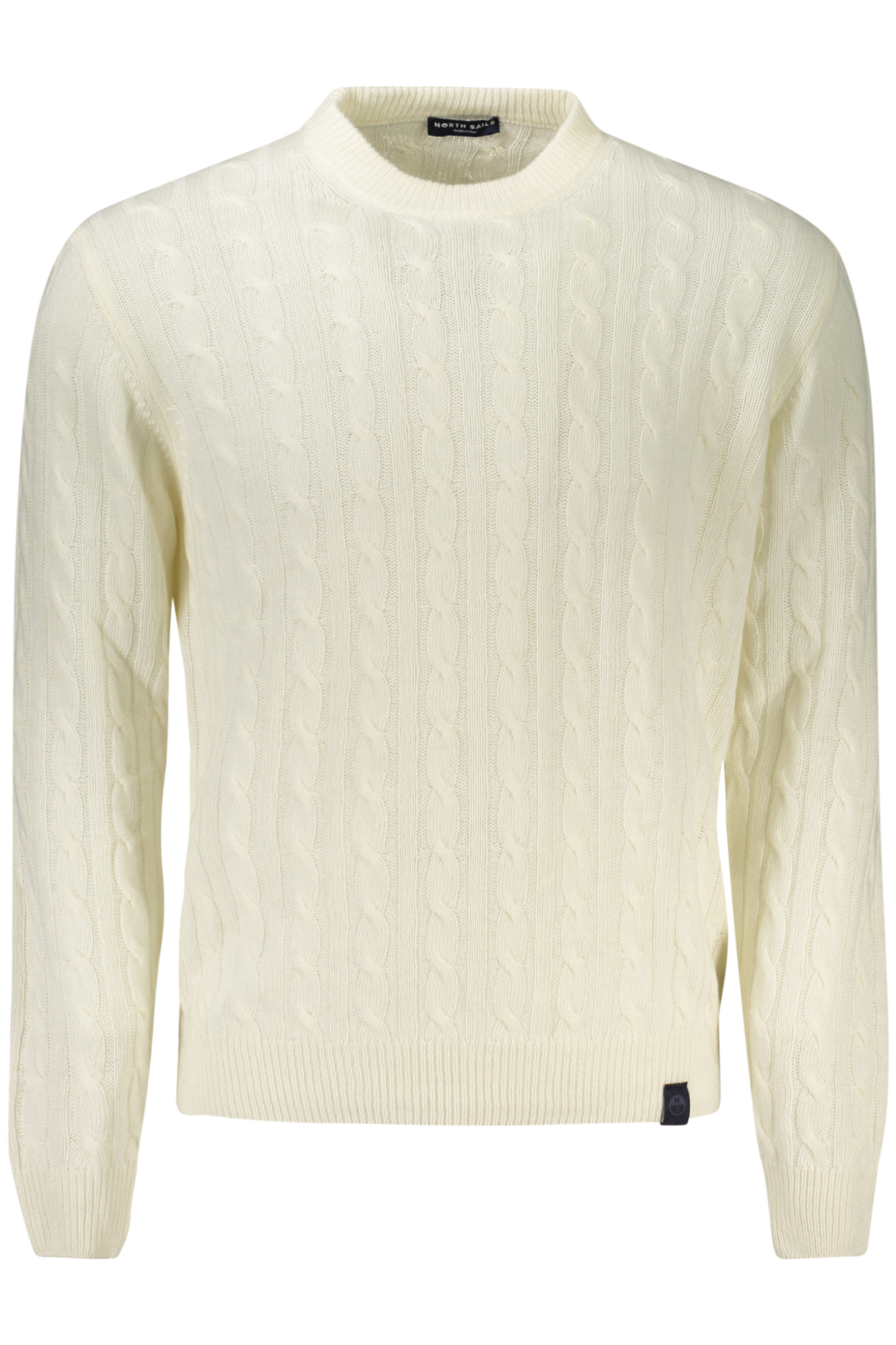 NORTH SAILS MEN WHITE SWEATER NORTH SAILS MEN WHITE SWEATER