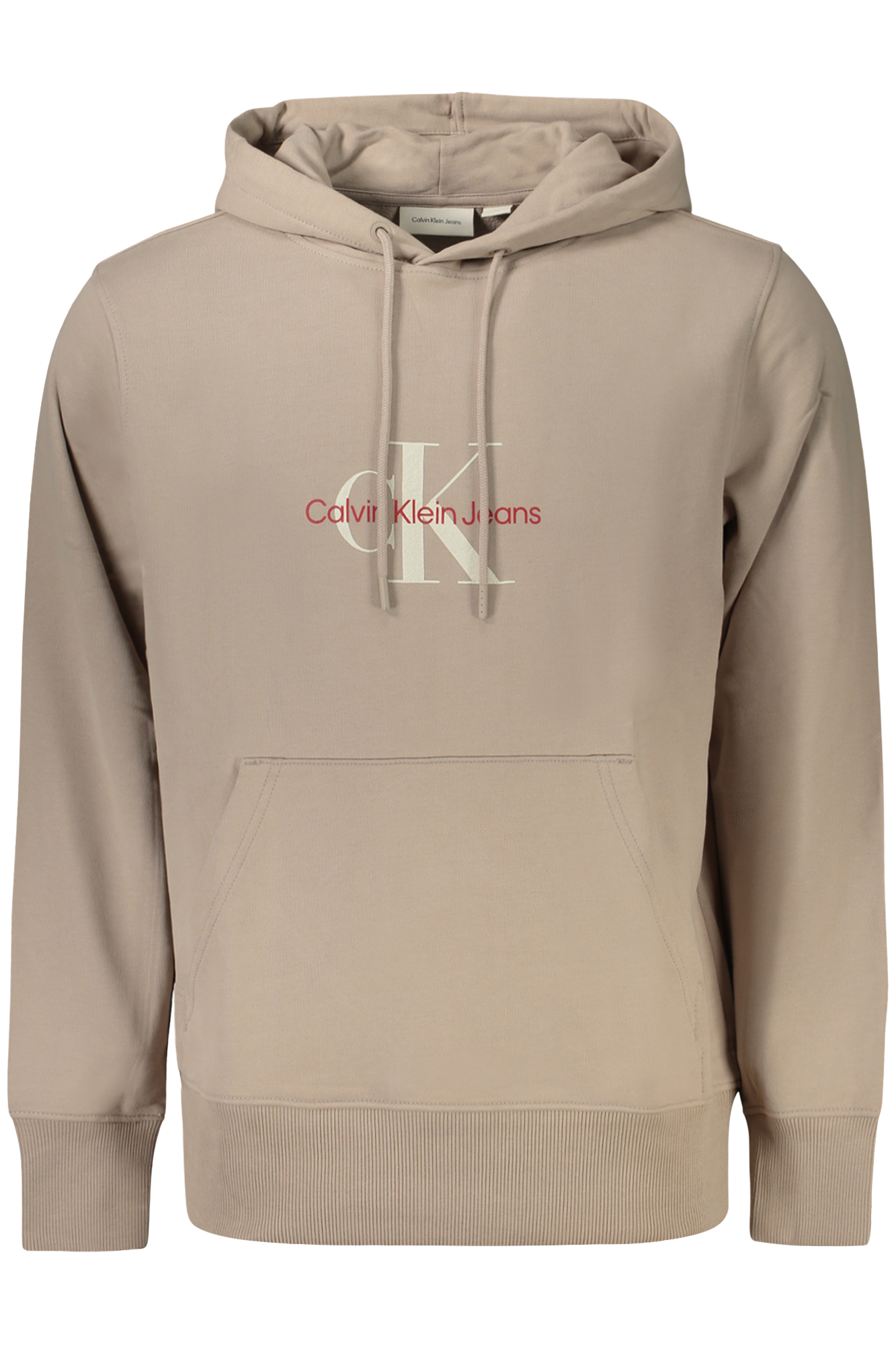 CALVIN KLEIN SWEATSHIRT WITHOUT ZIP MEN BEIGE CALVIN KLEIN SWEATSHIRT WITHOUT ZIP MEN BEIGE