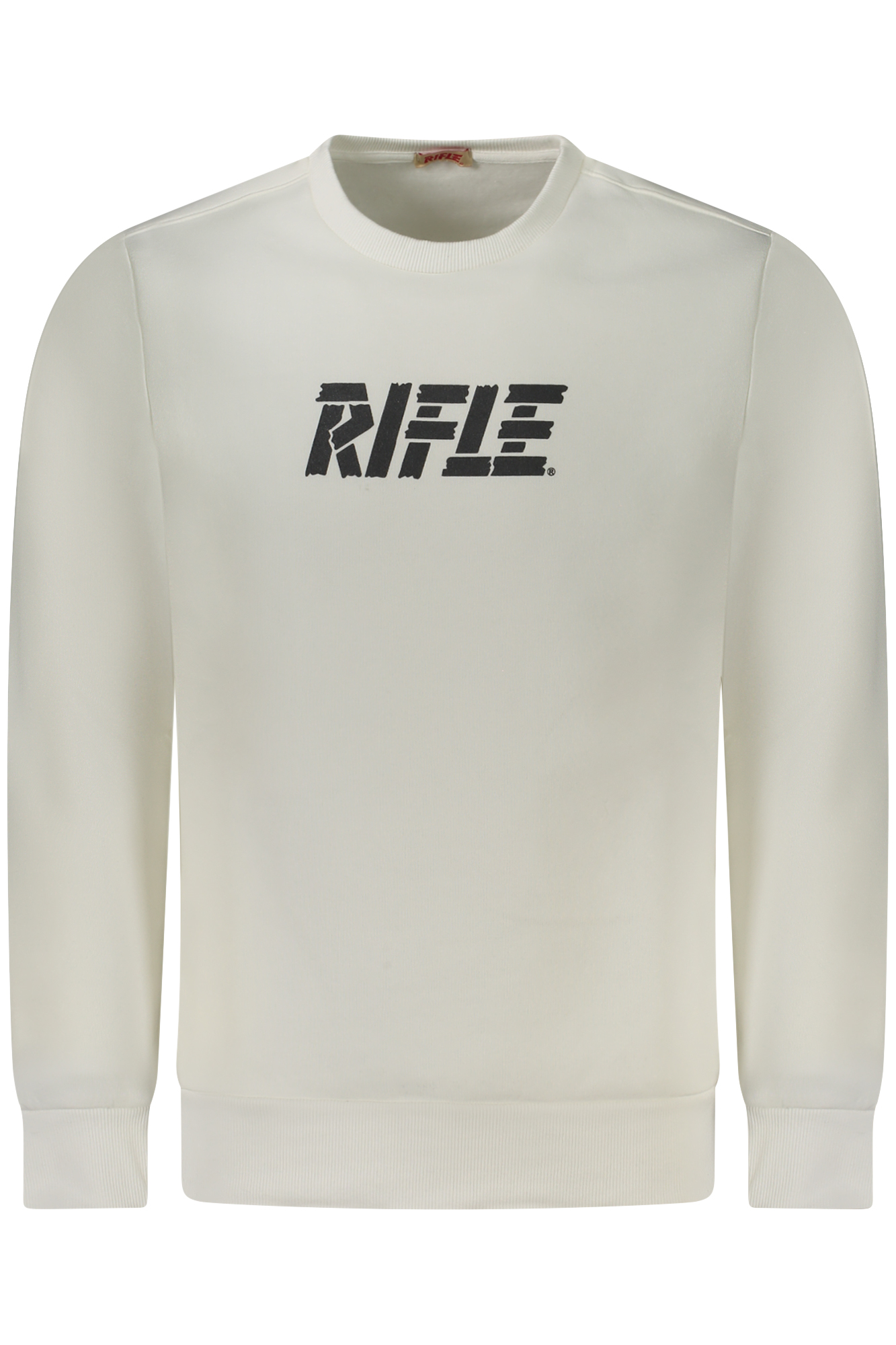 RIFLE SWEATSHIRT WITHOUT ZIP MEN WHITE RIFLE SWEATSHIRT WITHOUT ZIP MEN WHITE