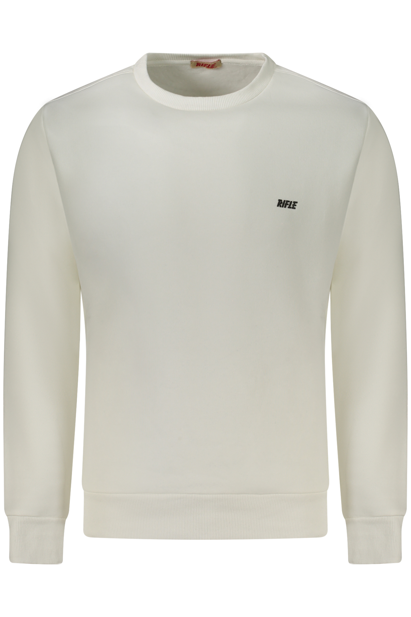 RIFLE SWEATSHIRT WITHOUT ZIP MEN WHITE RIFLE SWEATSHIRT WITHOUT ZIP MEN WHITE