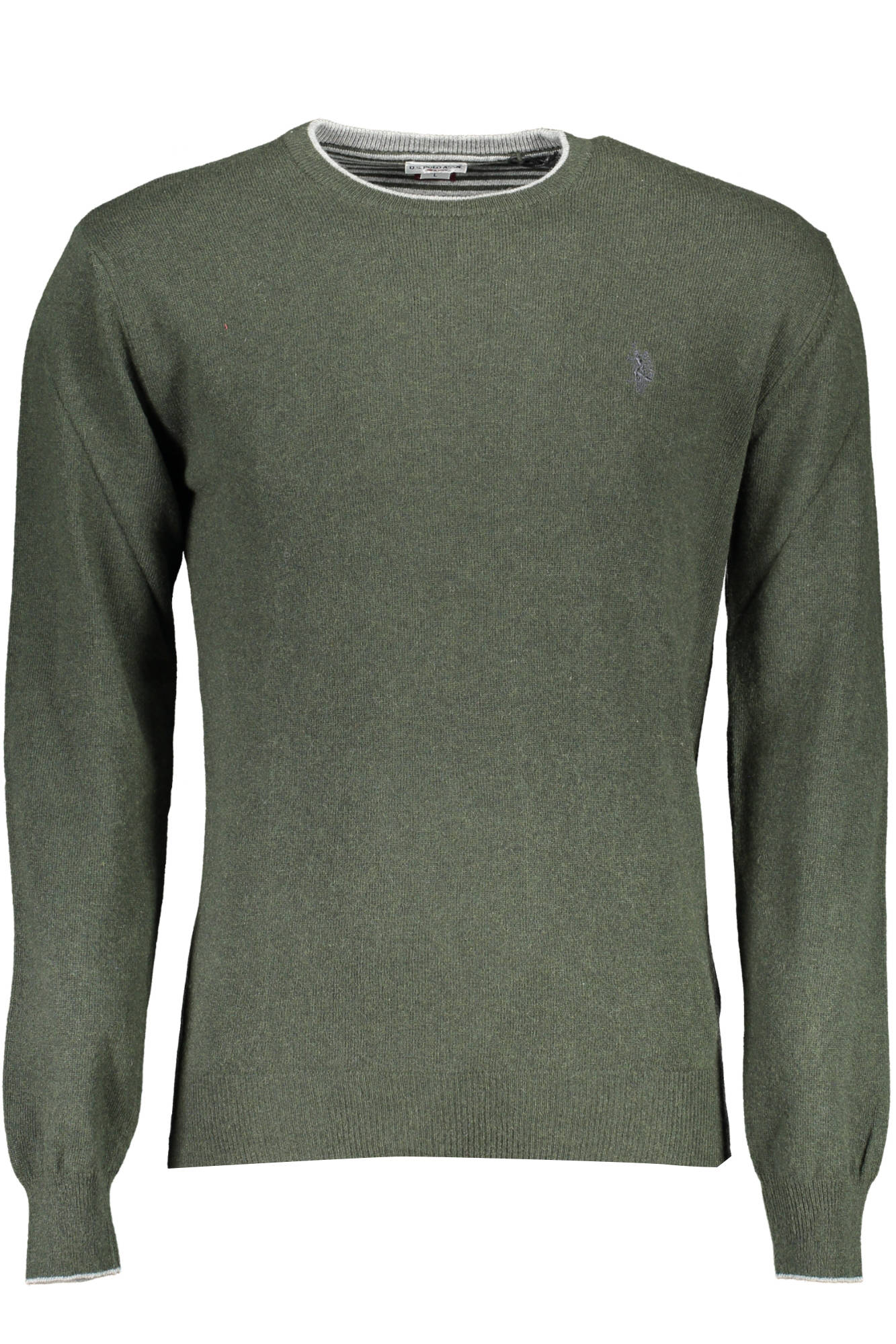 US POLO GREEN MEN SWEATER US POLO GREEN MEN SWEATER