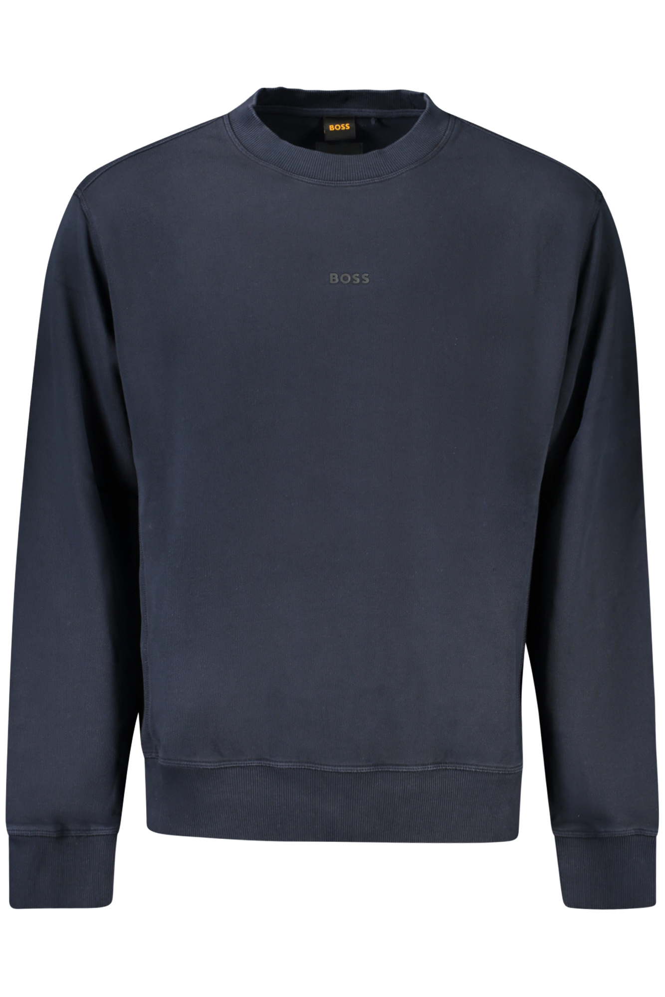 HUGO BOSS MEN ZIP-UP SWEATSHIRT BLUE HUGO BOSS MEN ZIP-UP SWEATSHIRT BLUE