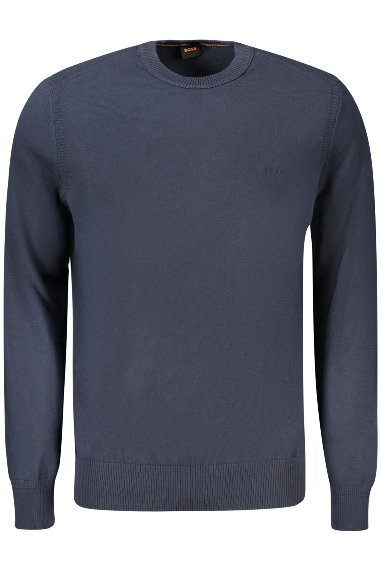 HUGO BOSS MEN SWEATER BLUE HUGO BOSS MEN SWEATER BLUE