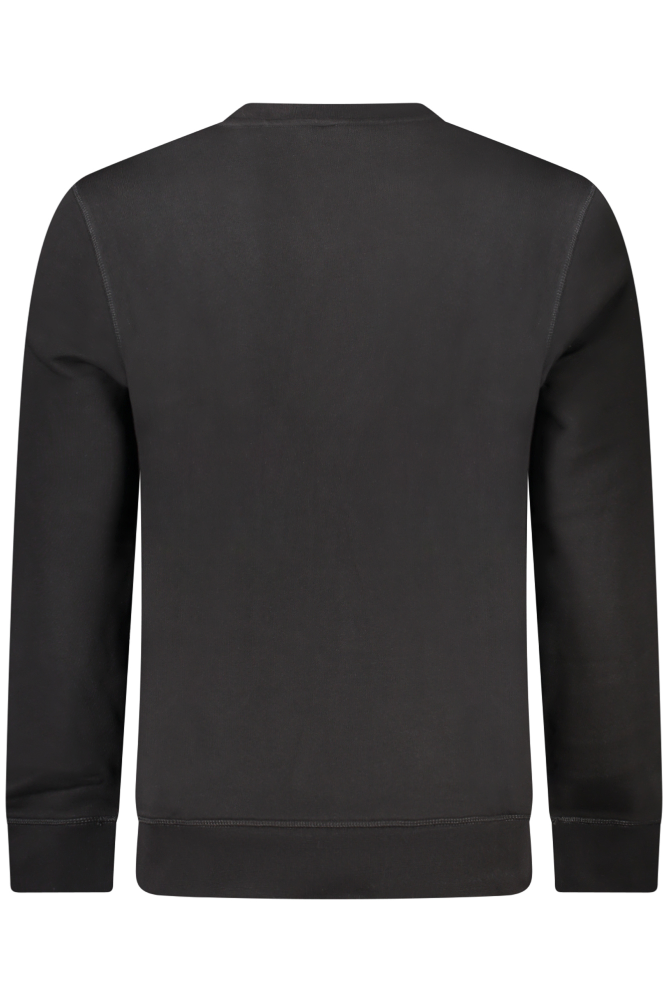 HUGO BOSS MEN BLACK ZIP-UP SWEATSHIRT