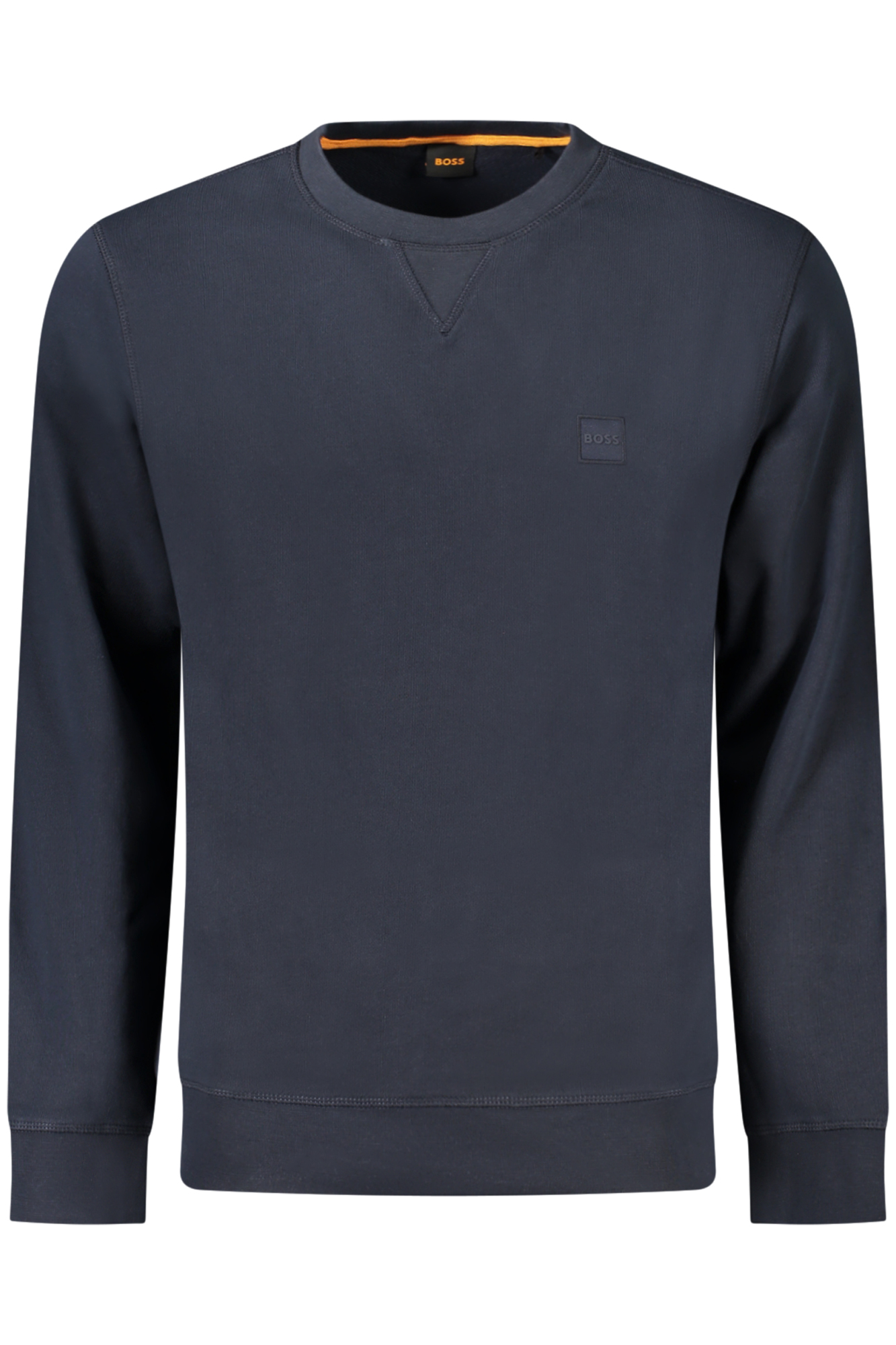 HUGO BOSS MEN ZIP-UP SWEATSHIRT BLUE HUGO BOSS MEN ZIP-UP SWEATSHIRT BLUE