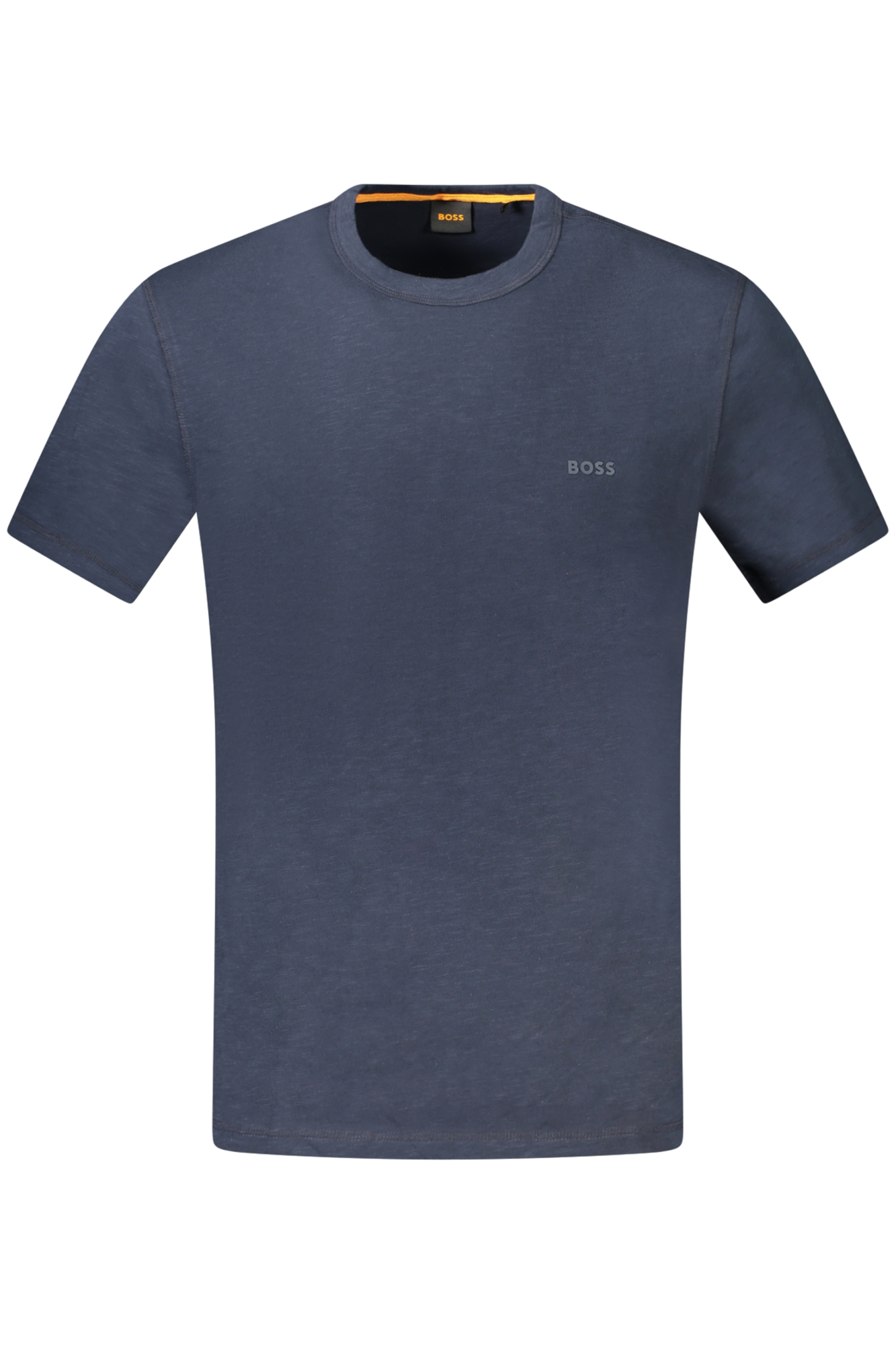 HUGO BOSS MEN SHORT SLEEVE T-SHIRT BLUE HUGO BOSS MEN SHORT SLEEVE T-SHIRT BLUE