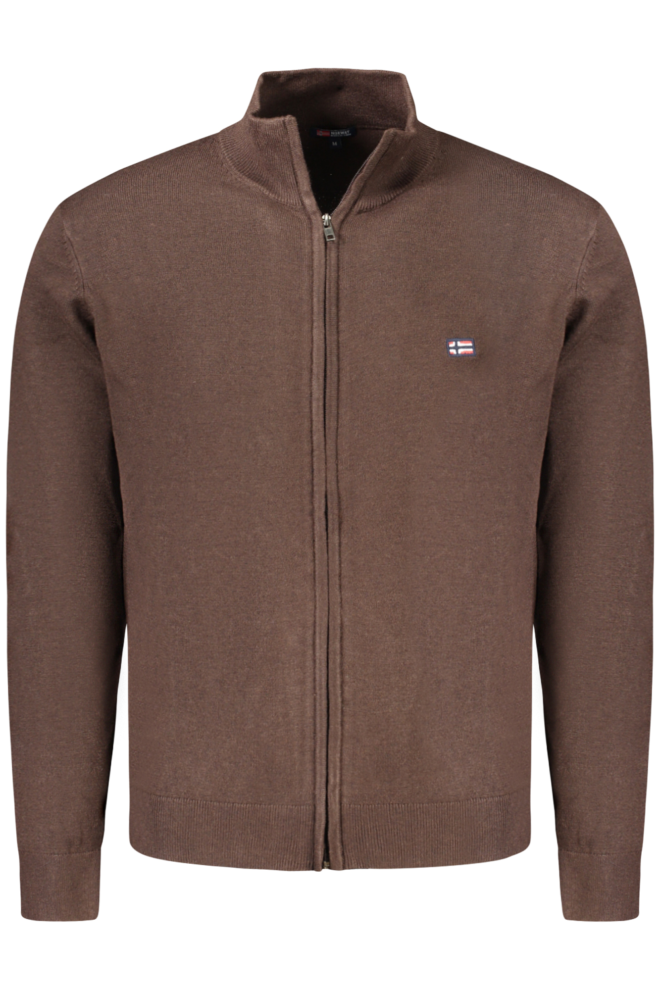 NORWAY 1963 MEN CARDIGAN BROWN NORWAY 1963 MEN CARDIGAN BROWN