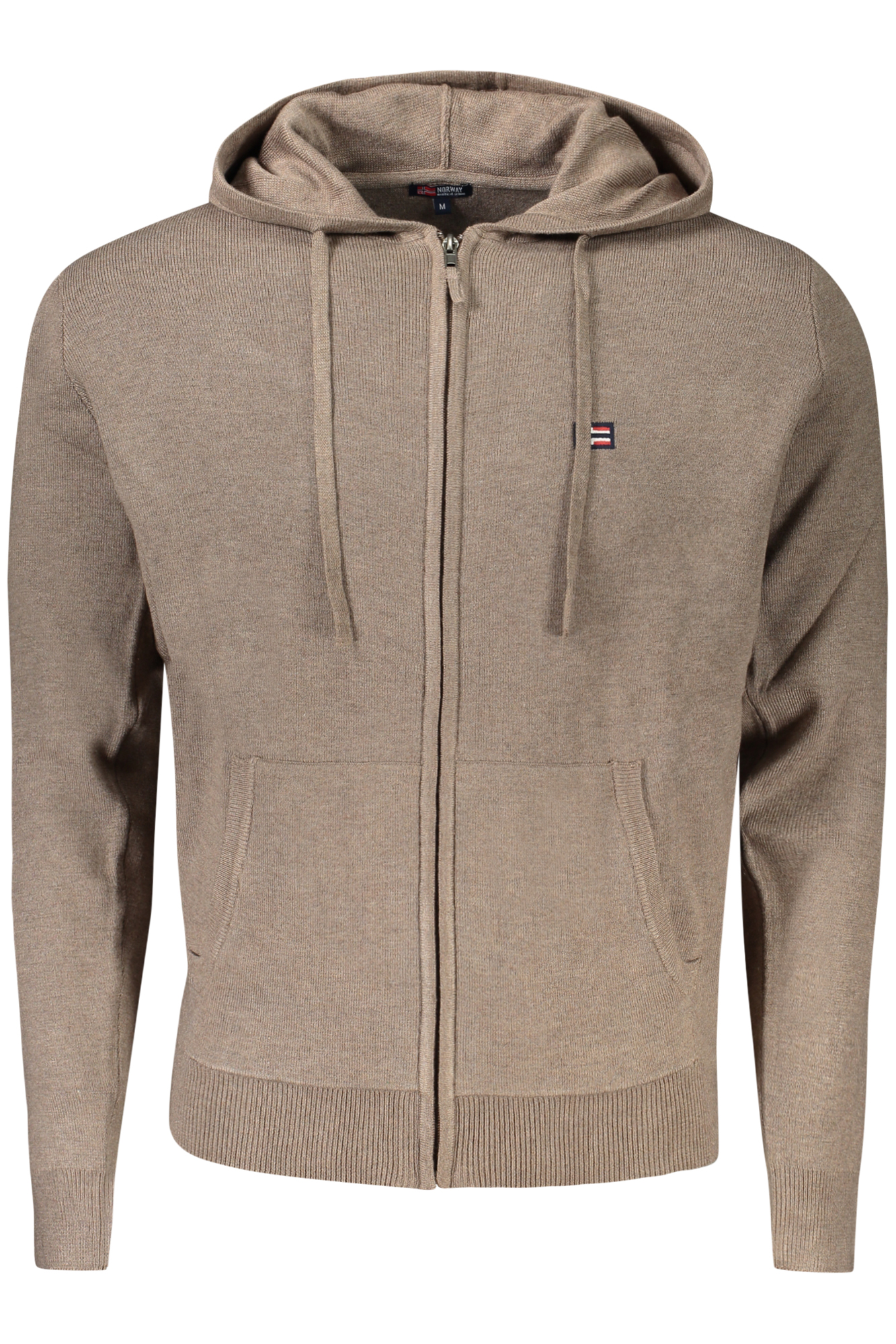 NORWAY 1963 MEN CARDIGAN BROWN NORWAY 1963 MEN CARDIGAN BROWN